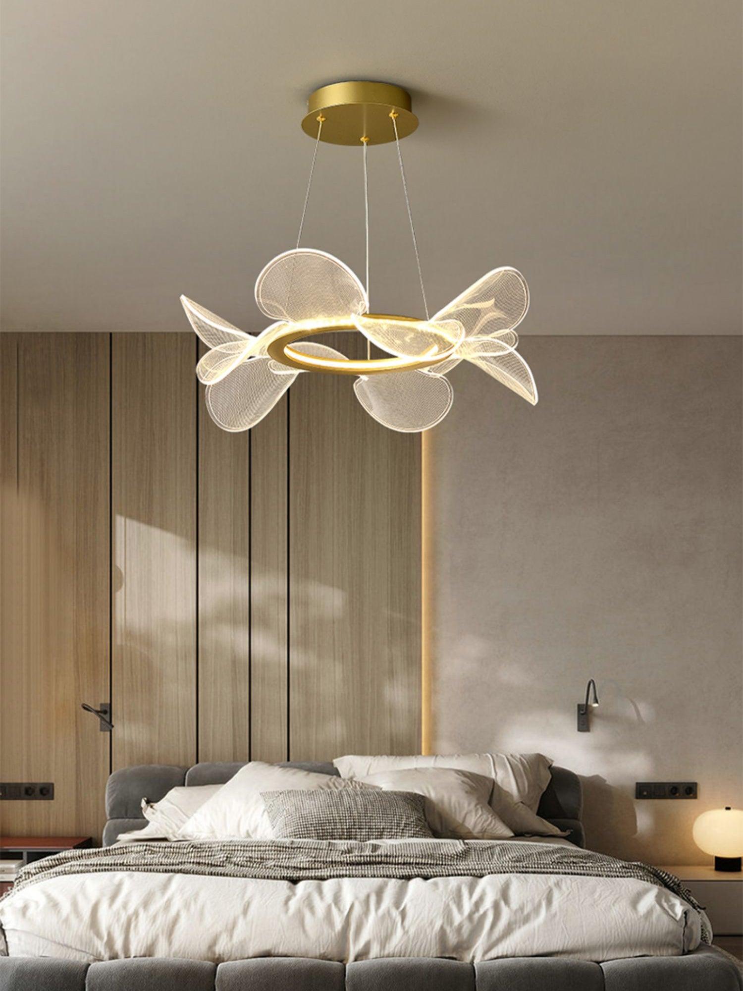 Lustra Chandelier Bain Flying Flowers Acrylic - Letslighting