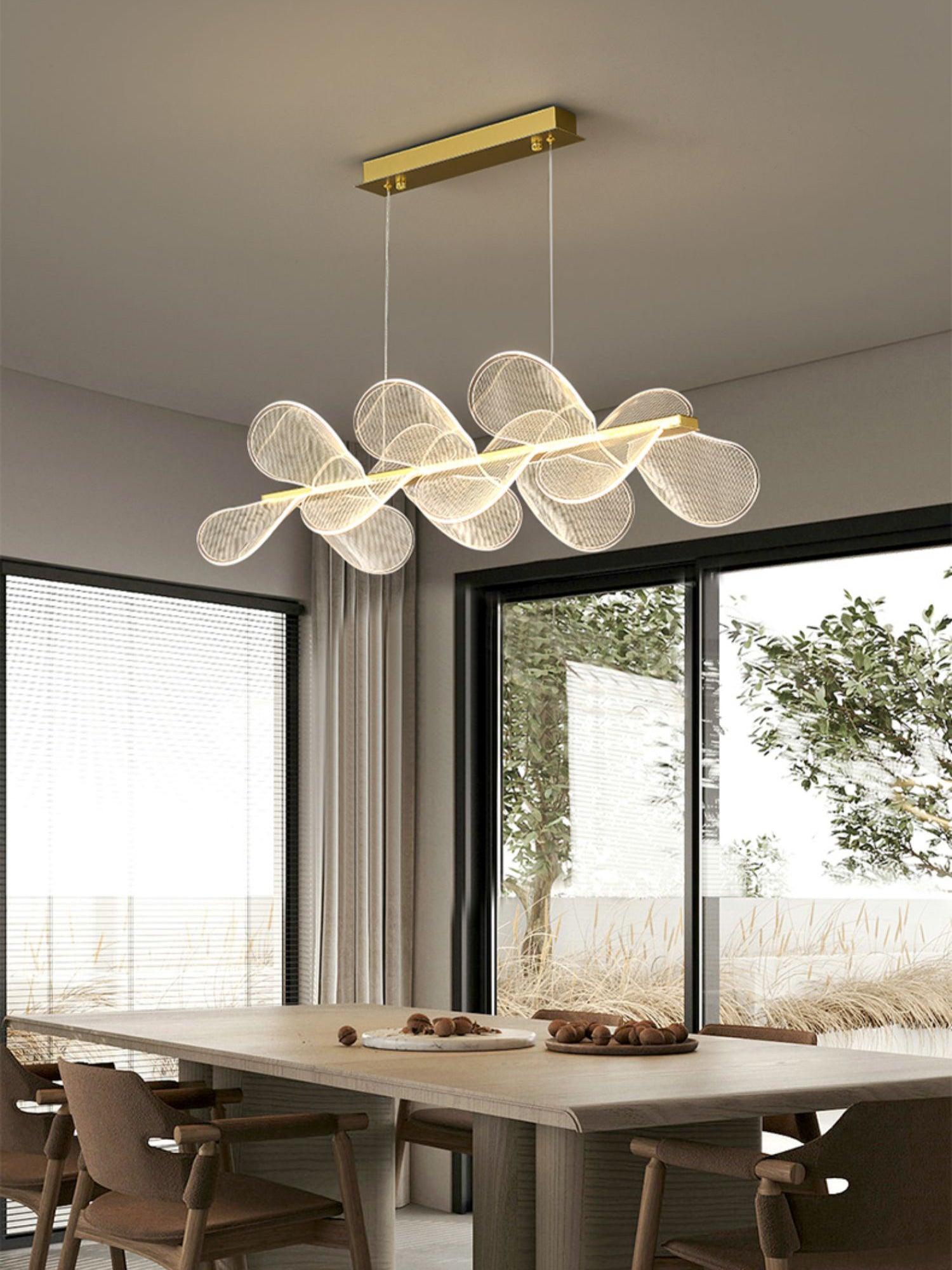 Lustra Chandelier Bain Flying Flowers Acrylic - Letslighting