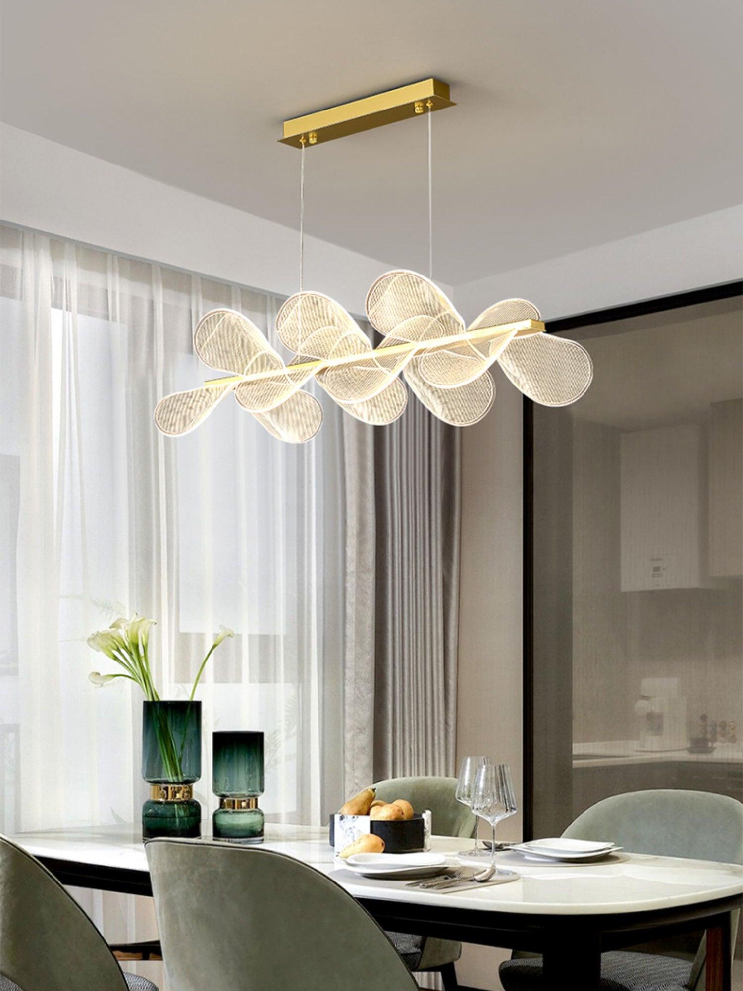 Lustra Chandelier Bain Flying Flowers Acrylic - Letslighting
