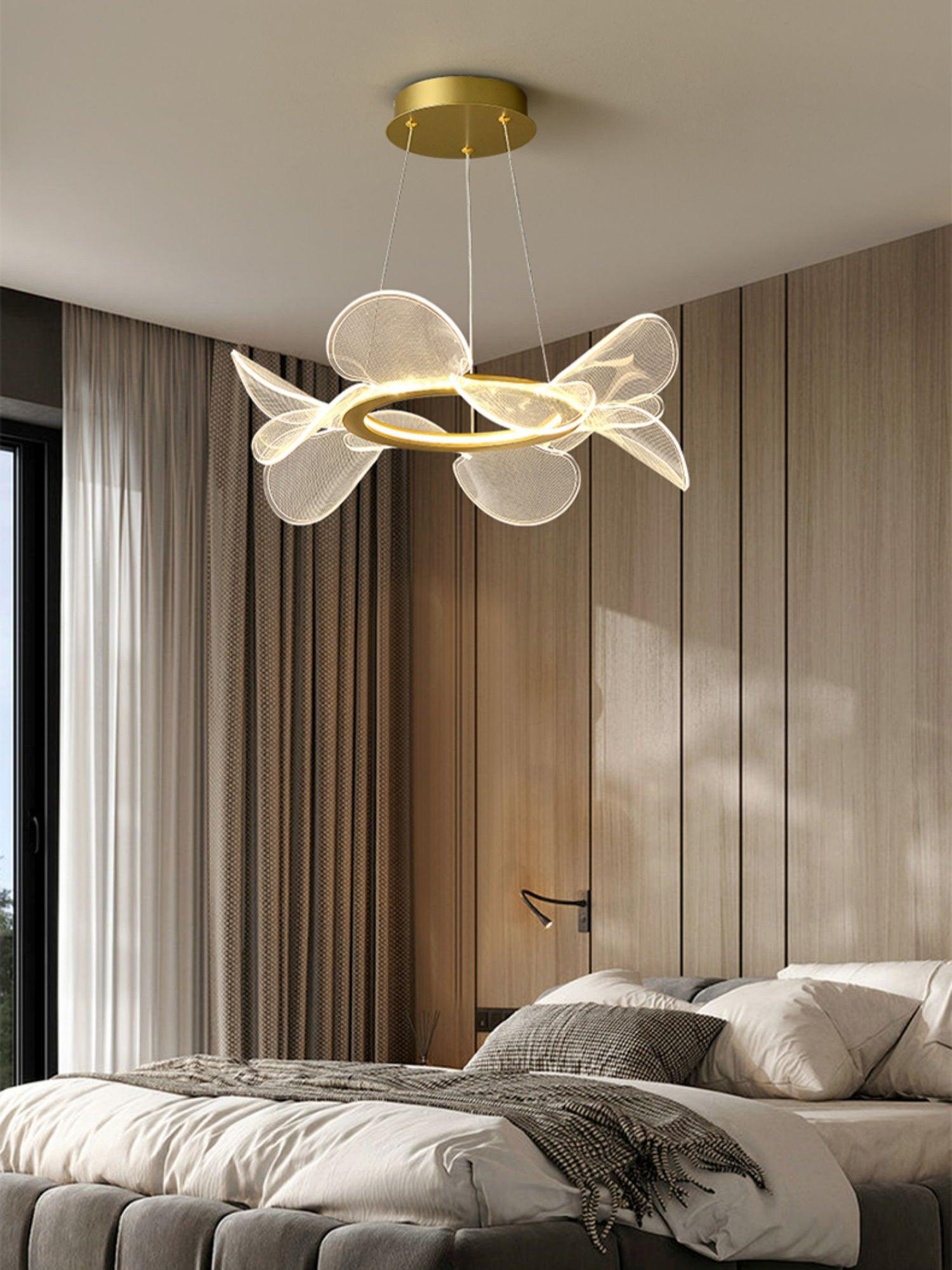 Lustra Chandelier Bain Flying Flowers Acrylic - Letslighting