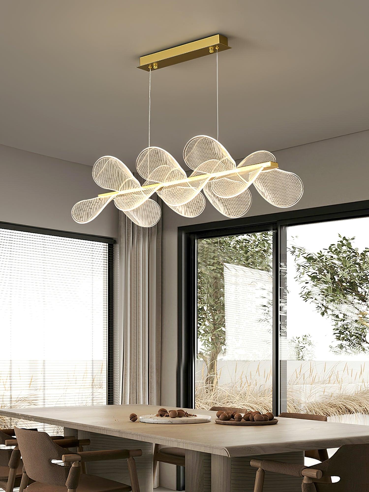Lustra Chandelier Bain Flying Flowers Acrylic - Letslighting