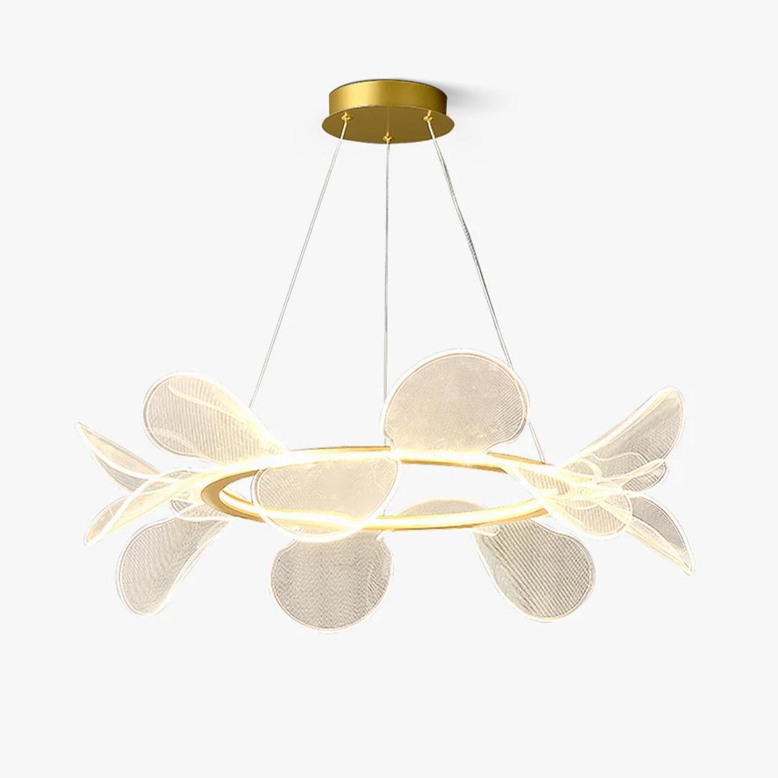 Lustra Chandelier Bain Flying Flowers Acrylic - Letslighting