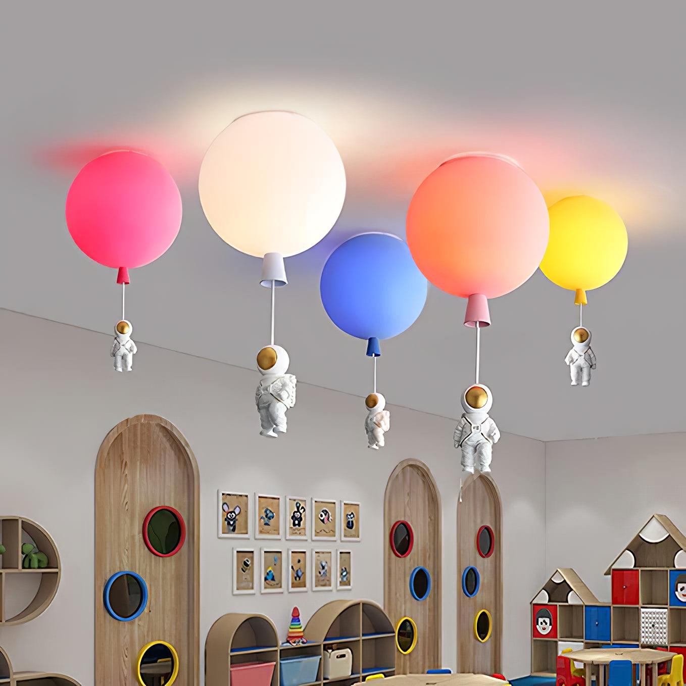 Iraeiel Unique Balloon Glossy Ceiling Light - Letslighting