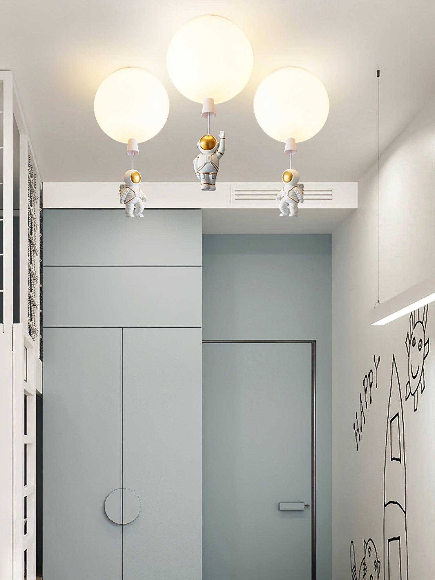 Iraeiel Unique Balloon Glossy Ceiling Light - Letslighting