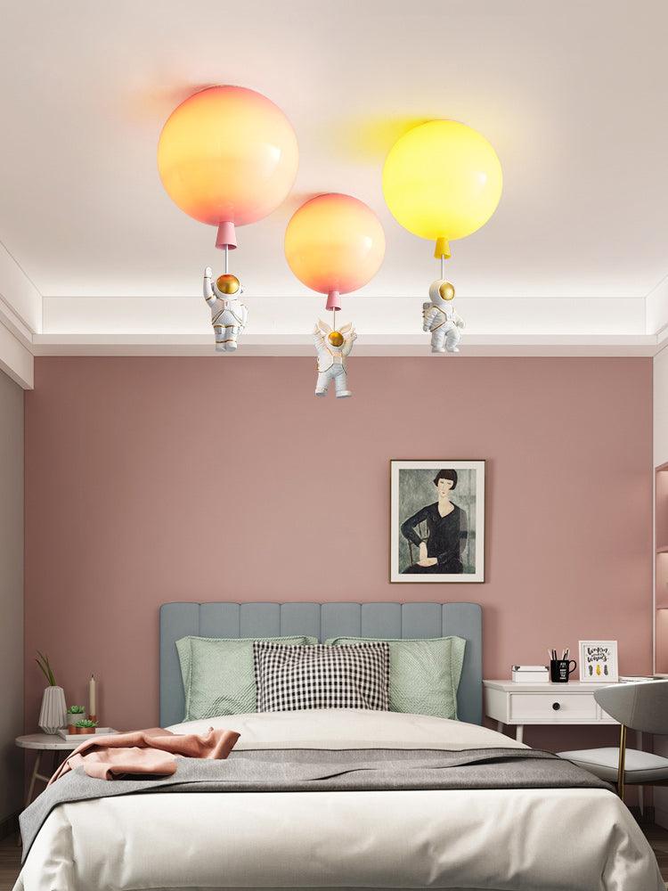 Iraeiel Unique Balloon Glossy Ceiling Light - Letslighting