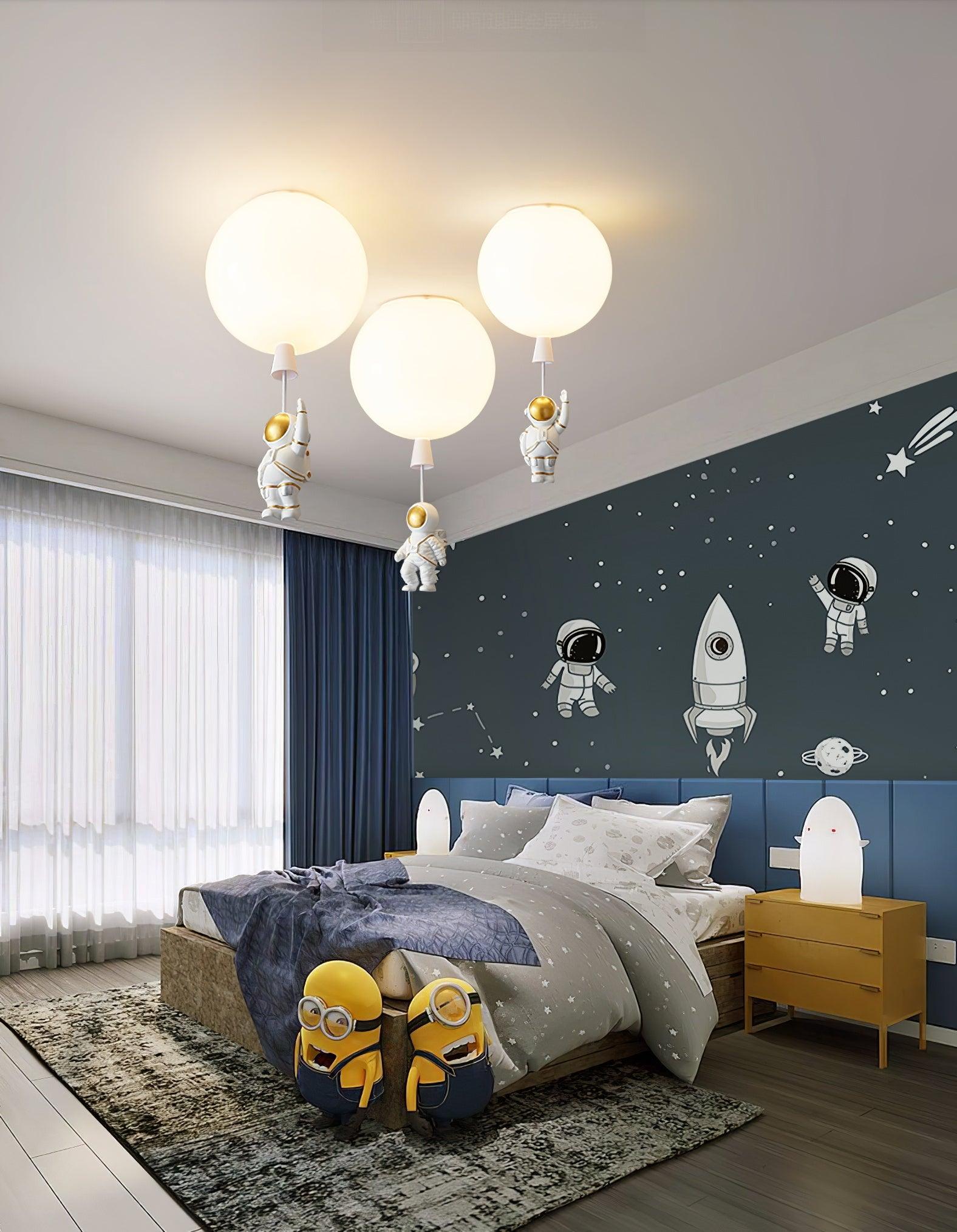 Iraeiel Unique Balloon Glossy Ceiling Light - Letslighting