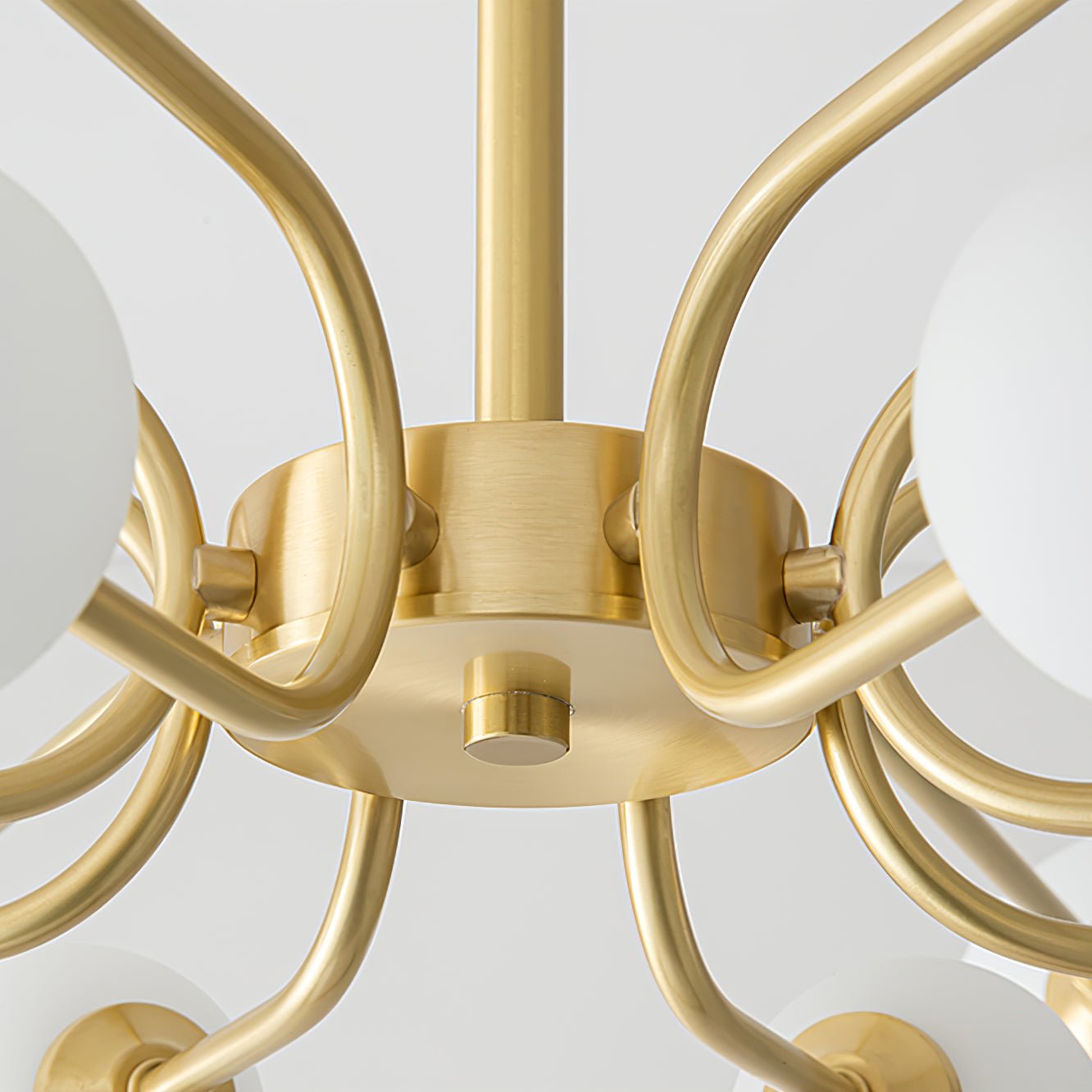 Aurora Chandelier Globe Arm Modern - Letslighting