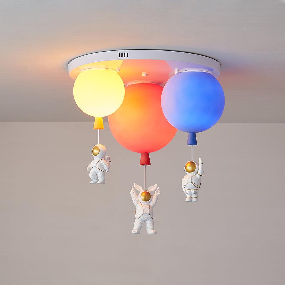 Izorora Frosted Balloon Combination Ceiling Lamp - Letslighting