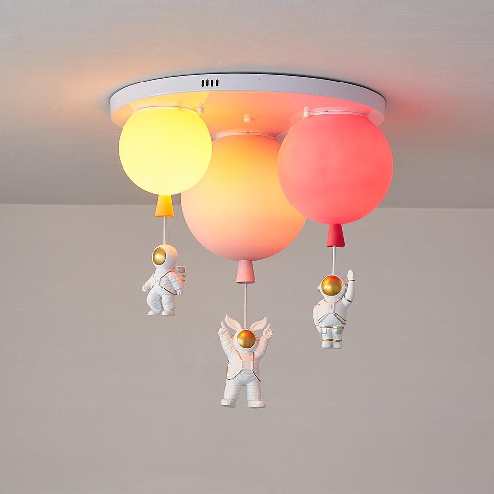 Izorora Frosted Balloon Combination Ceiling Lamp - Letslighting