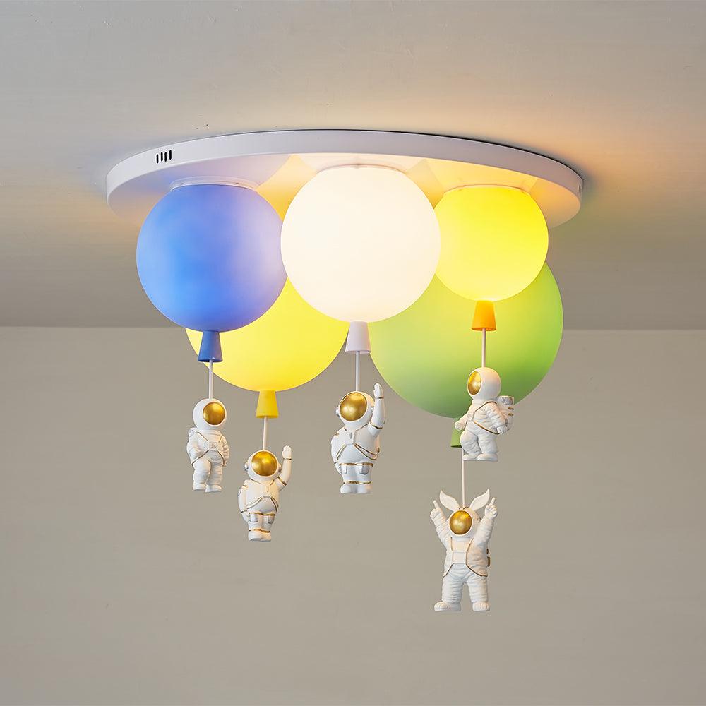 Izorora Frosted Balloon Combination Ceiling Lamp - Letslighting