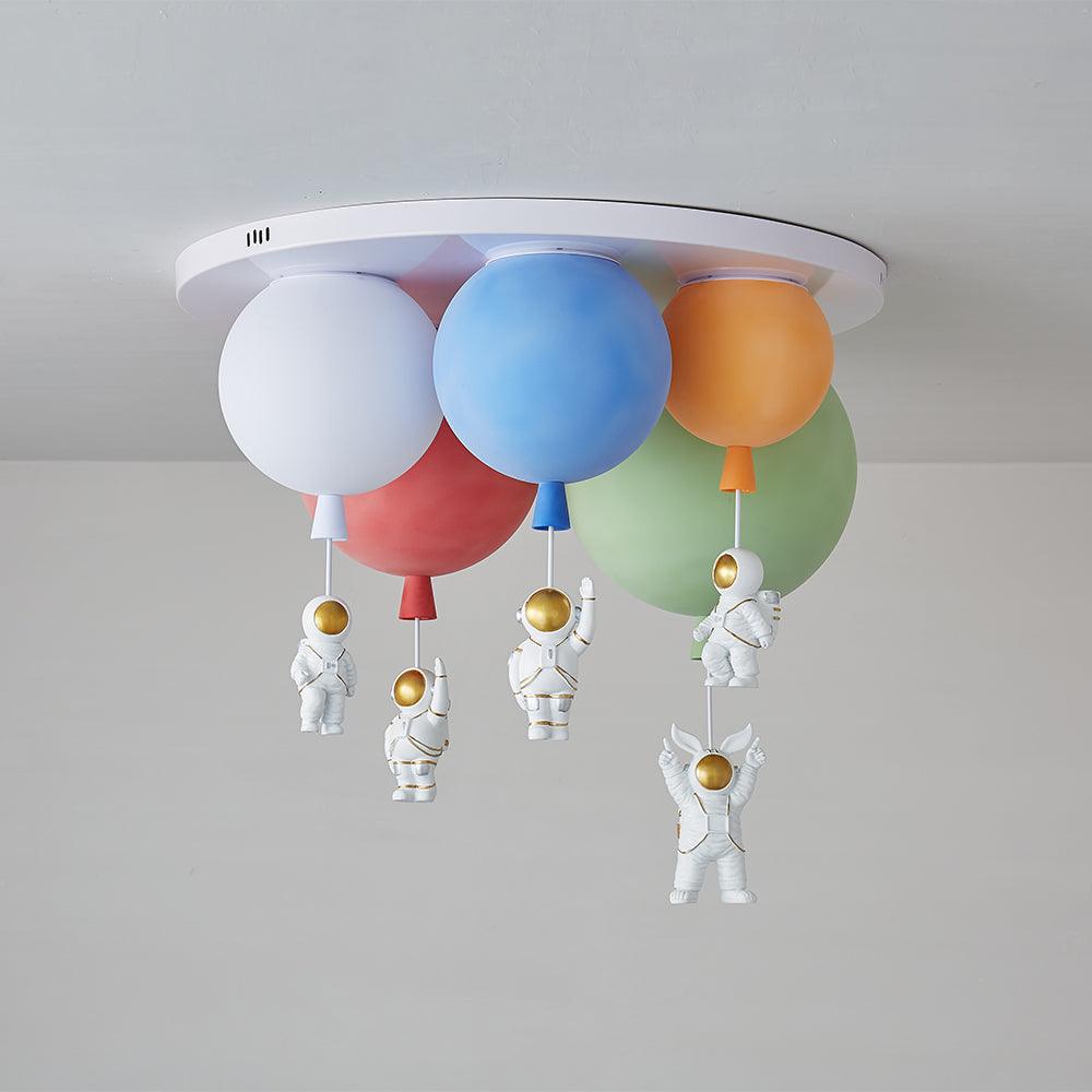 Izorora Frosted Balloon Combination Ceiling Lamp - Letslighting