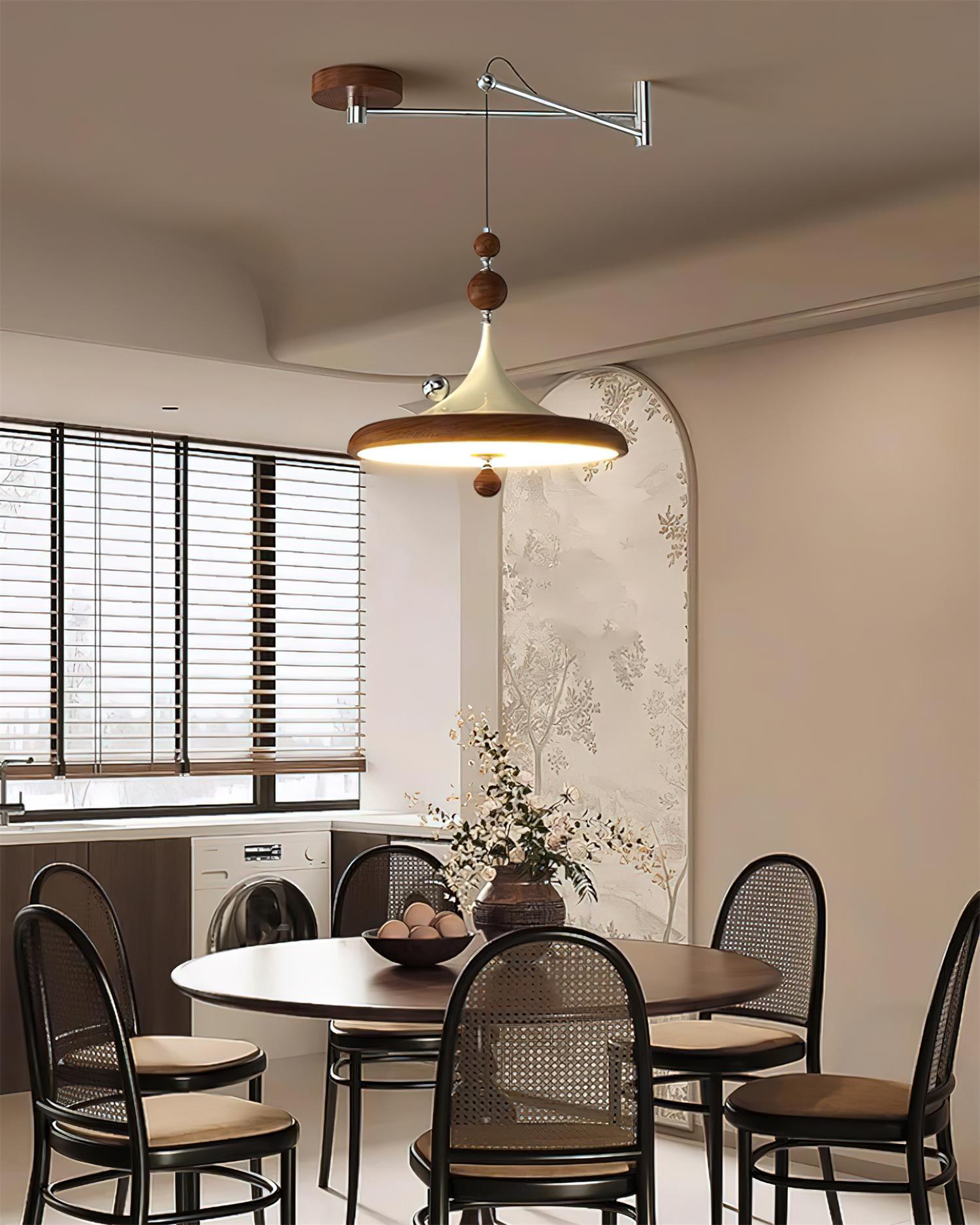 Ballora Poised Swing-Arm Pendant Lamp - Letslighting