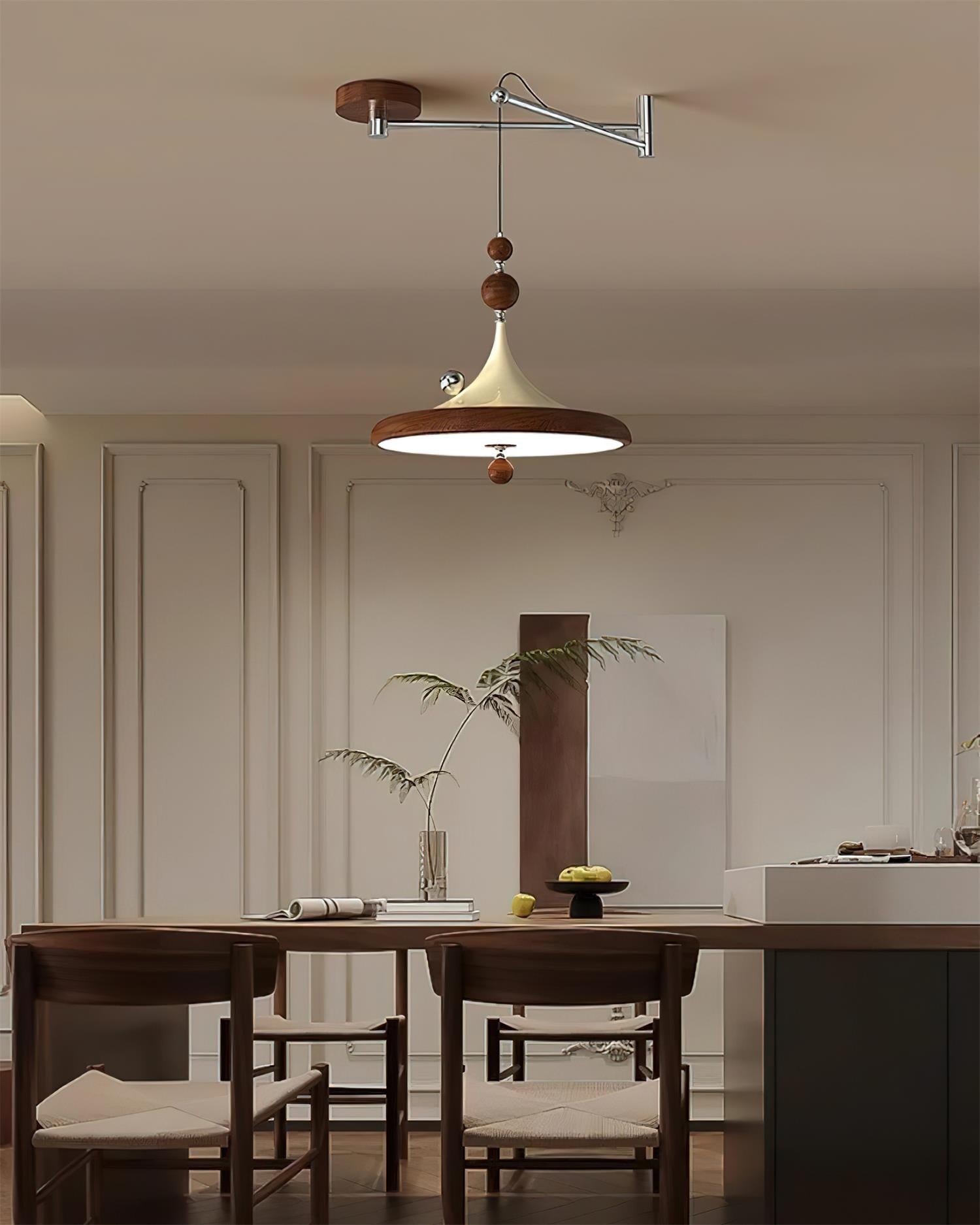 Ballora Poised Swing-Arm Pendant Lamp - Letslighting
