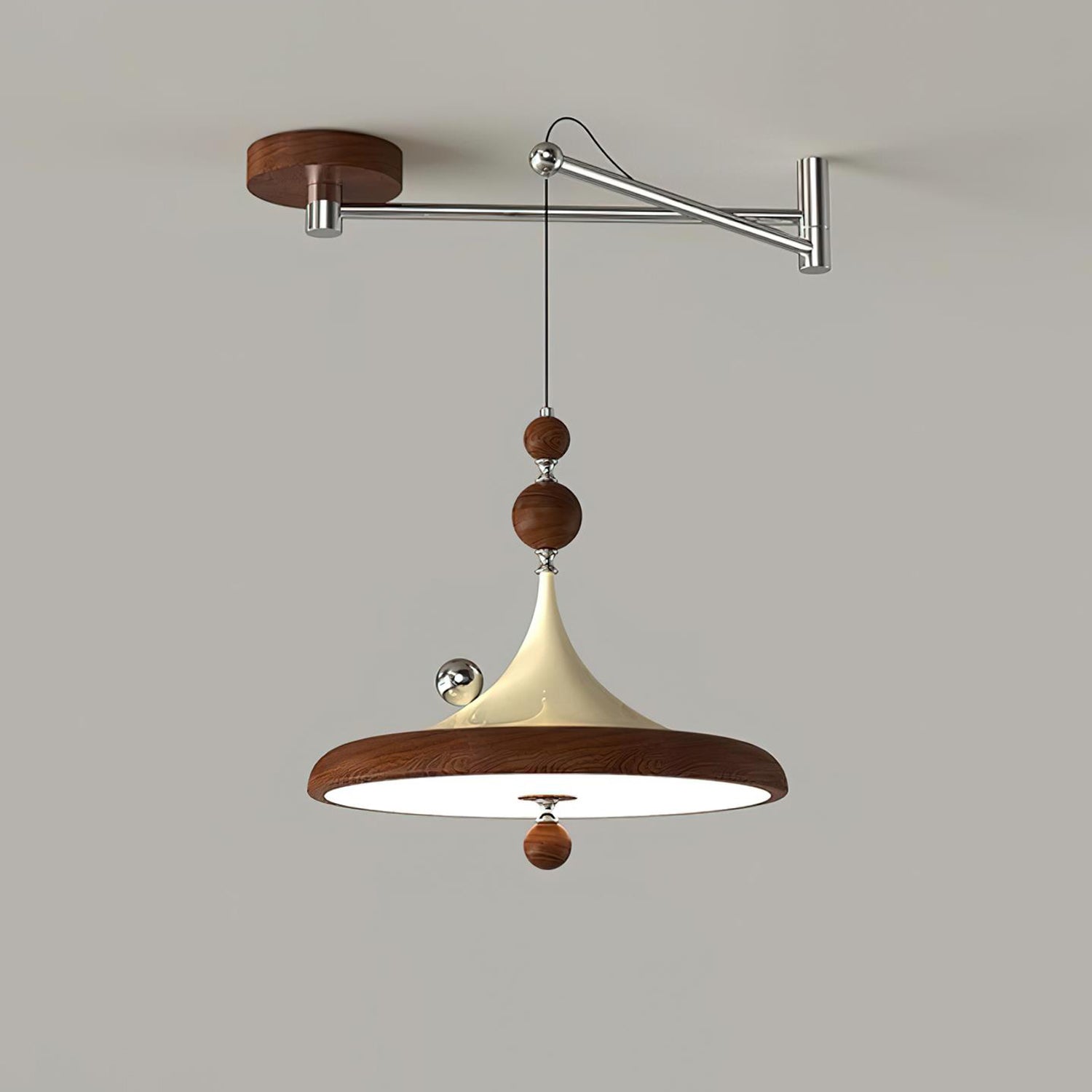 Ballora Poised Swing-Arm Pendant Lamp - Letslighting