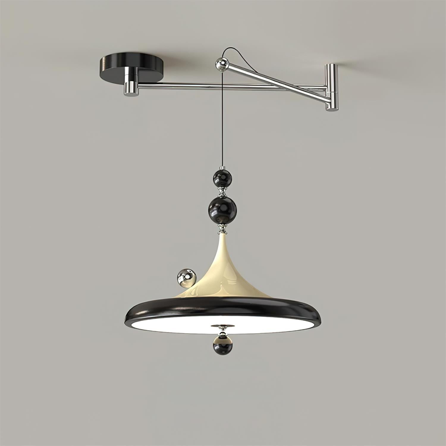 Ballora Poised Swing-Arm Pendant Lamp - Letslighting