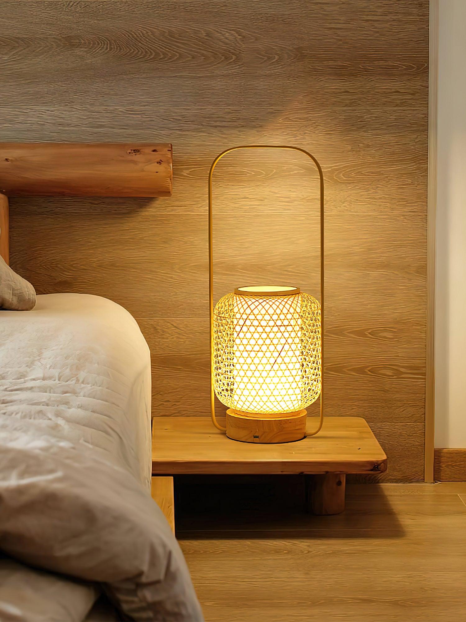 Orbituse Wooden Retro Table Lamp - Letslighting