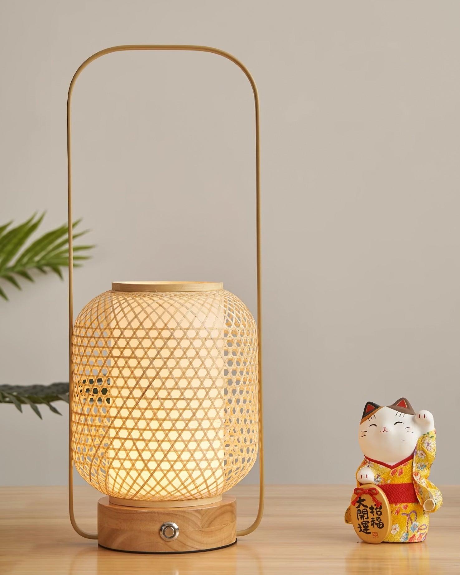 Orbituse Wooden Retro Table Lamp - Letslighting