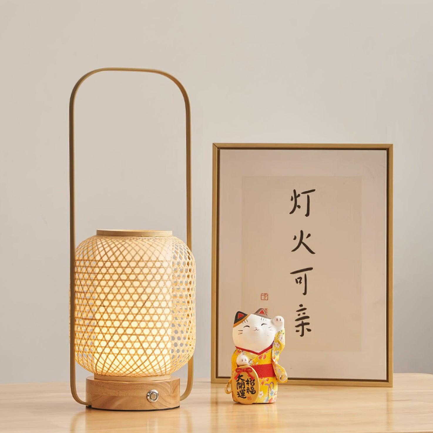 Orbituse Wooden Retro Table Lamp - Letslighting