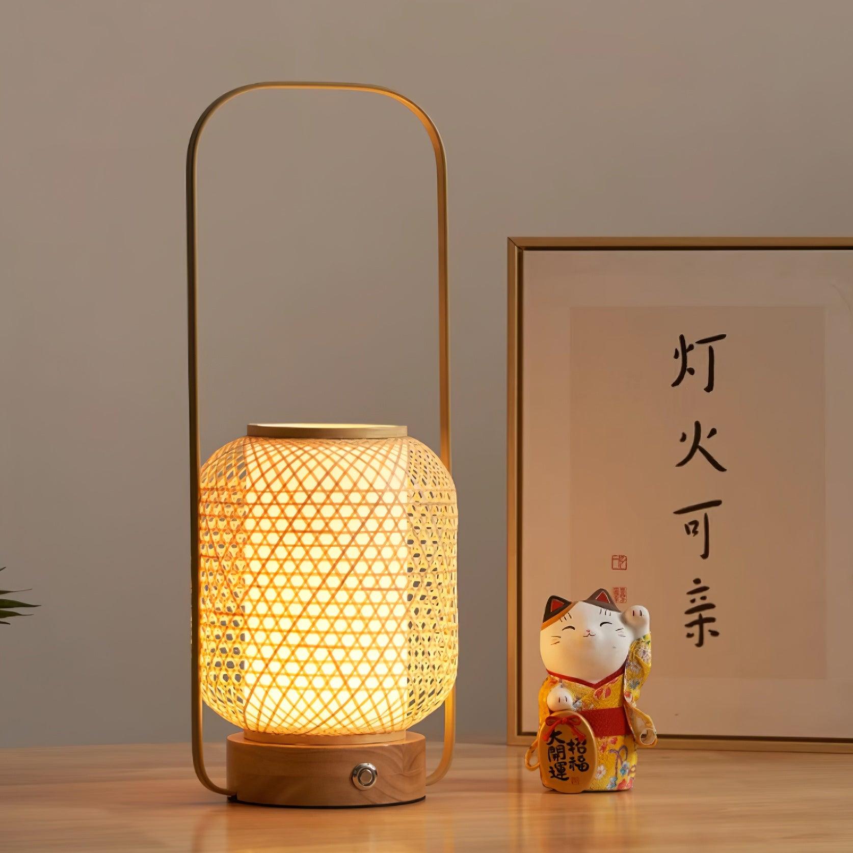 Orbituse Wooden Retro Table Lamp - Letslighting