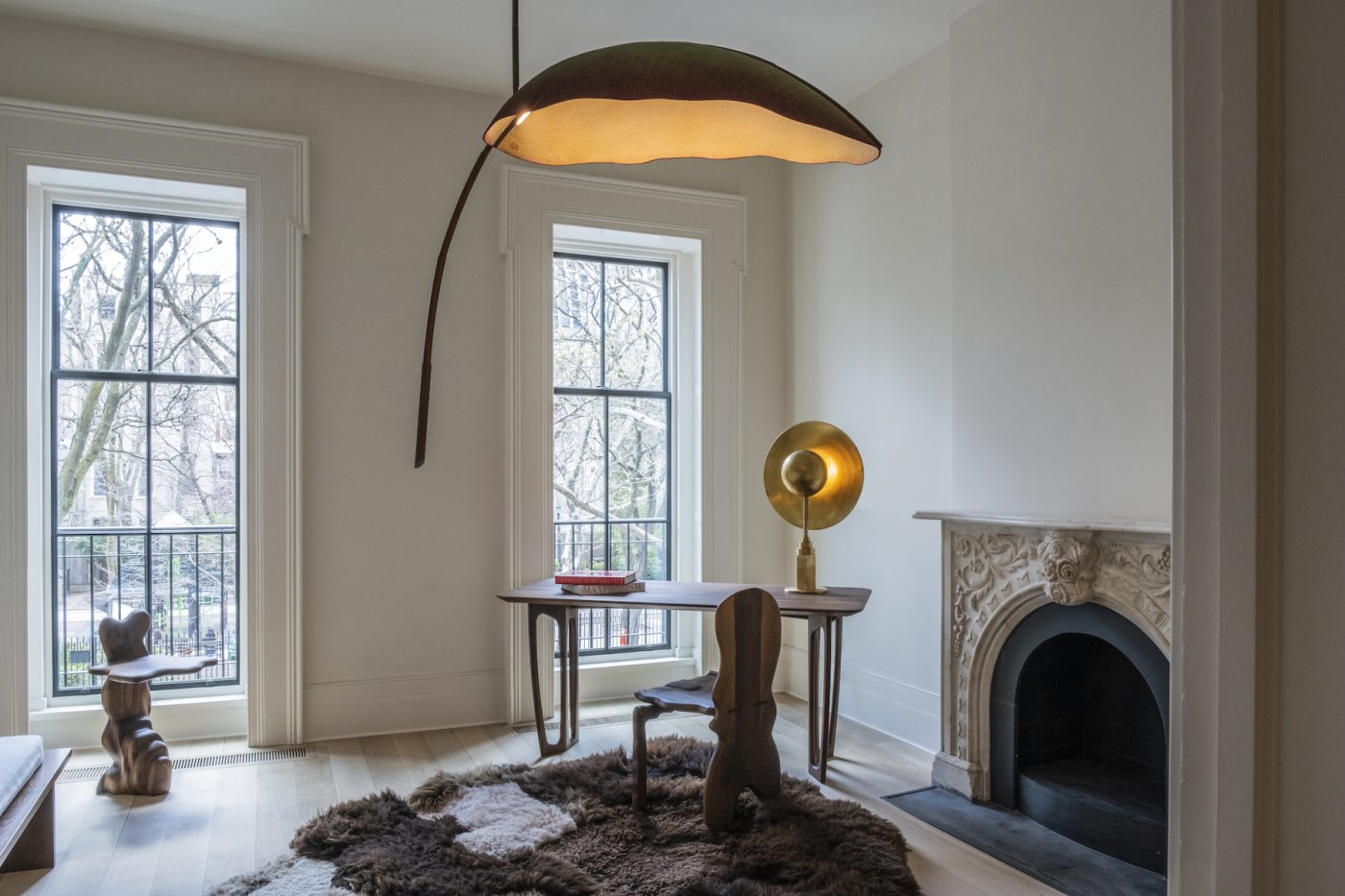Rauduvyu Modern Minimalist Leaf Black Chandelier - Letslighting