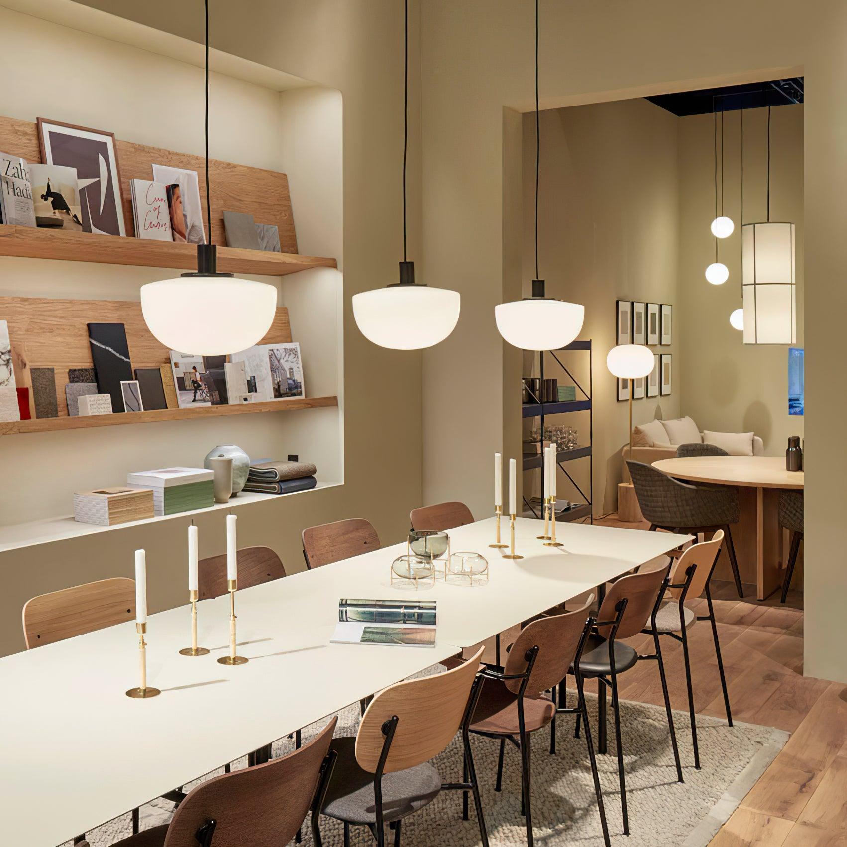 Pendant Lamp Glass Dome Mount Minimalist Relax - Letslighting