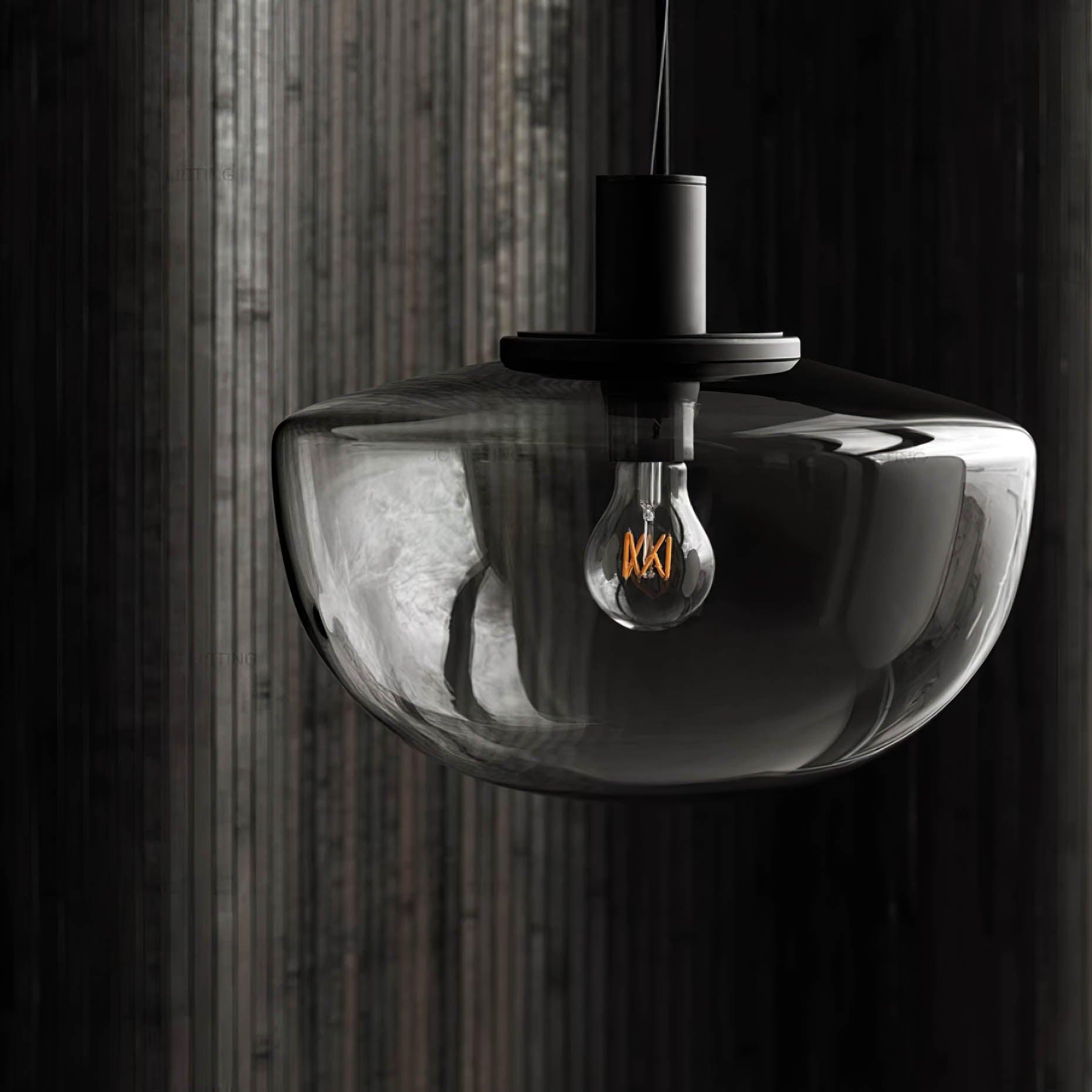 Pendant Lamp Glass Dome Mount Minimalist Relax - Letslighting