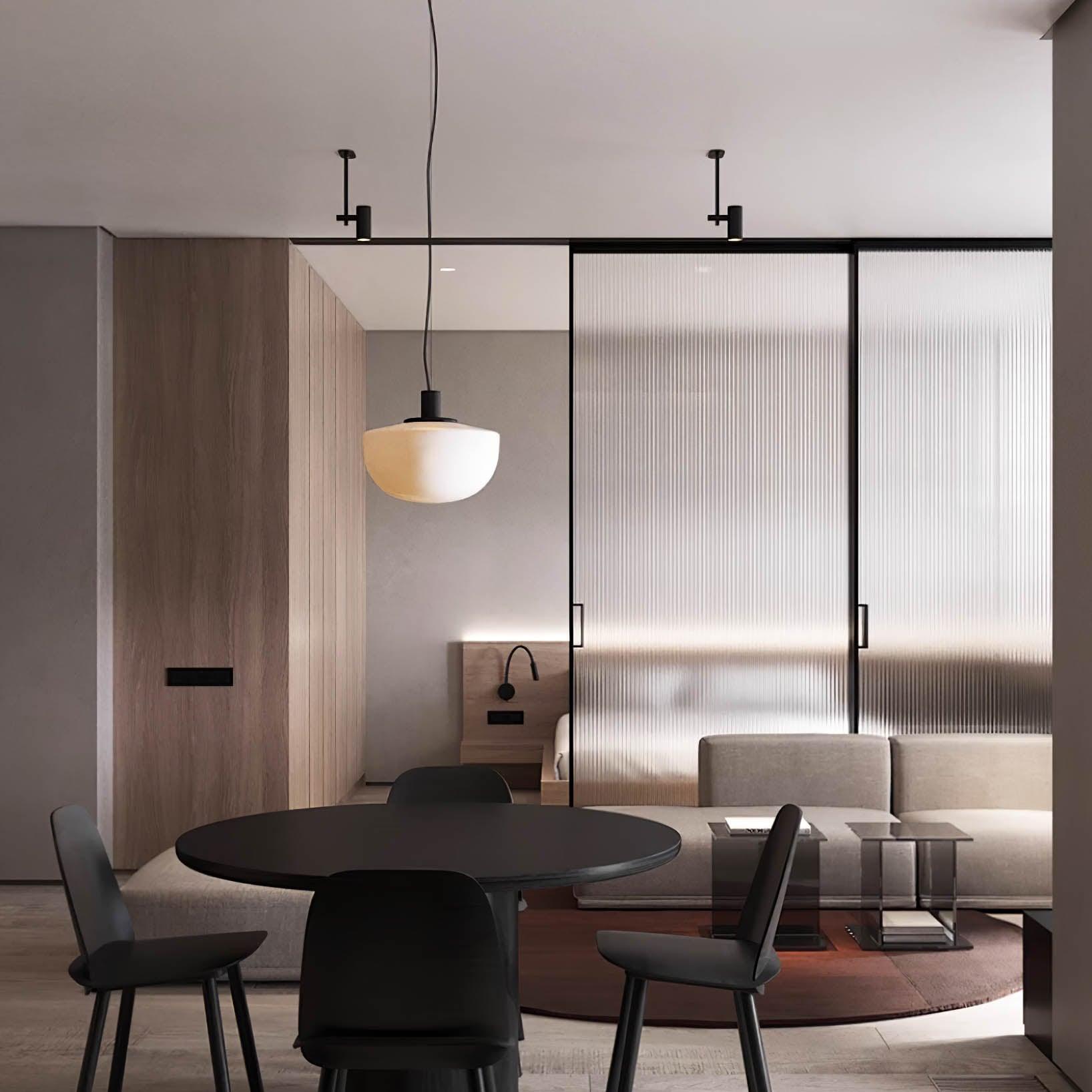 Pendant Lamp Glass Dome Mount Minimalist Relax - Letslighting
