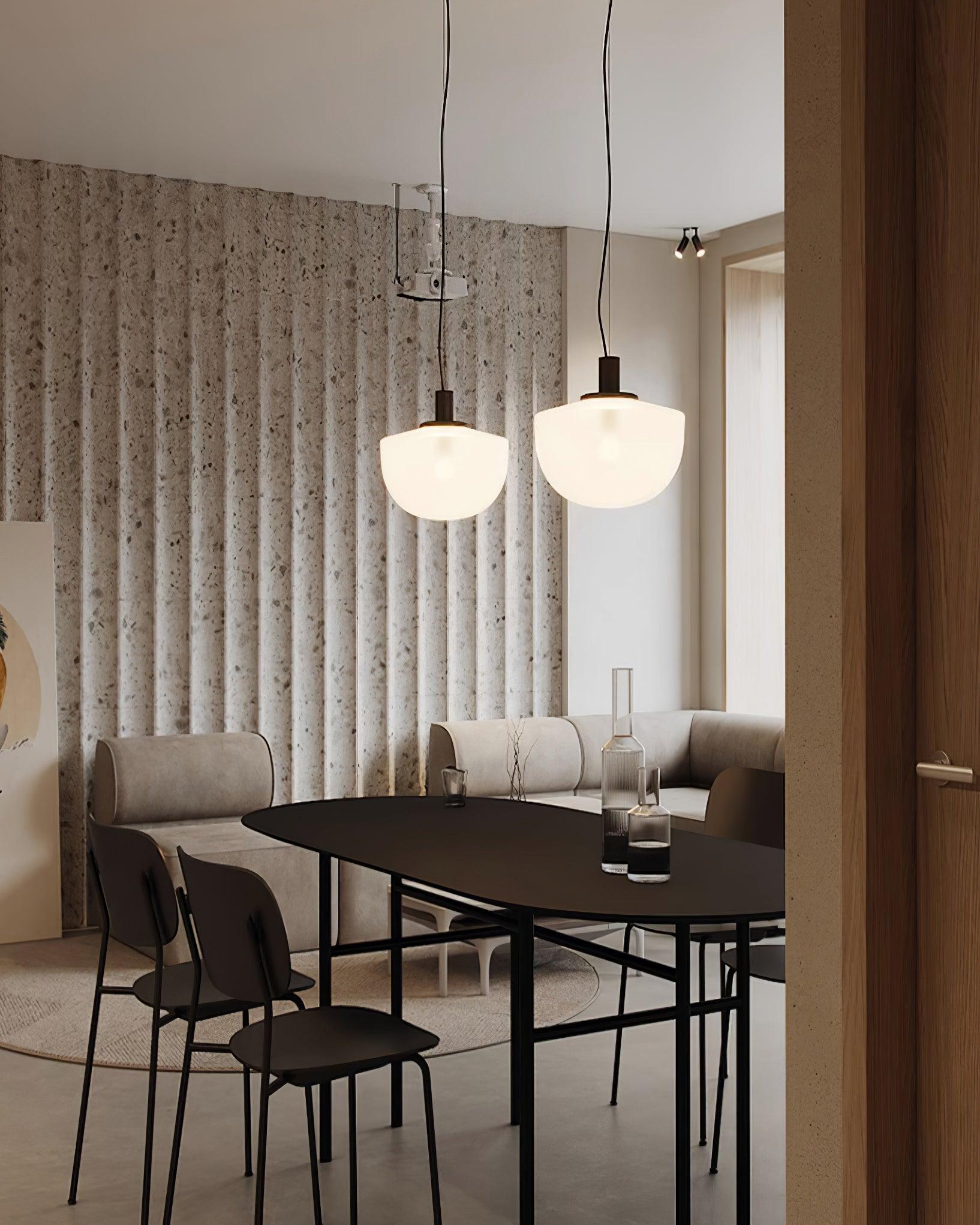 Pendant Lamp Glass Dome Mount Minimalist Relax - Letslighting