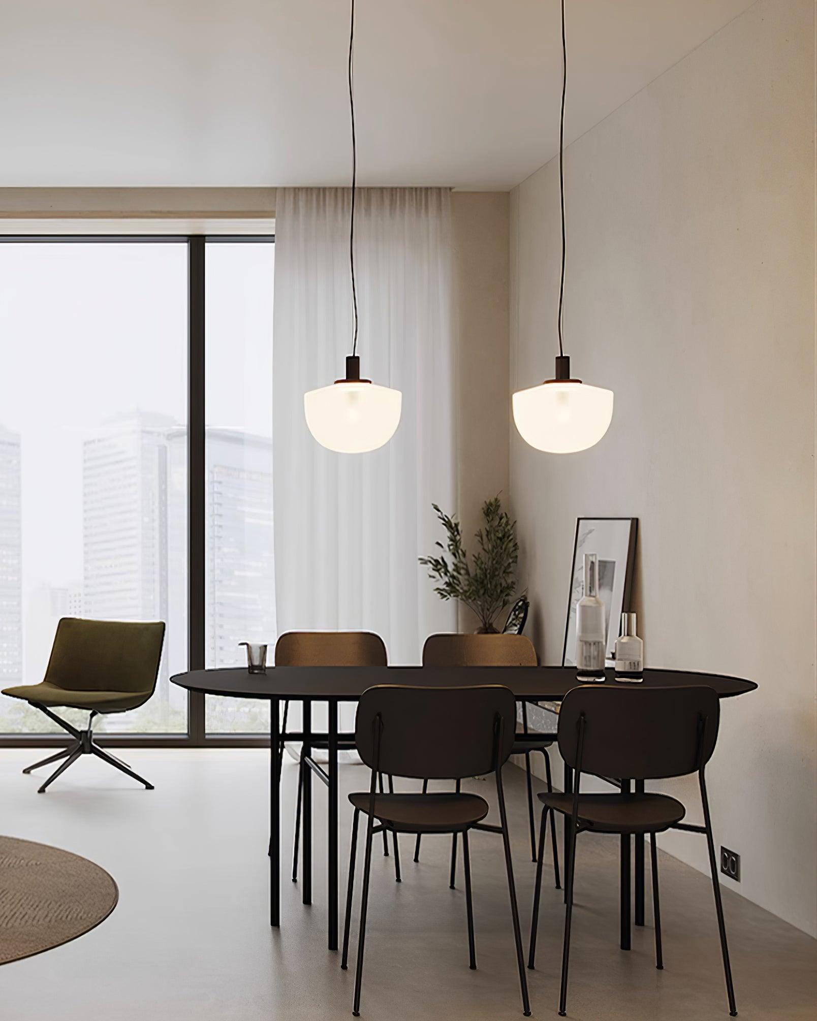 Pendant Lamp Glass Dome Mount Minimalist Relax - Letslighting