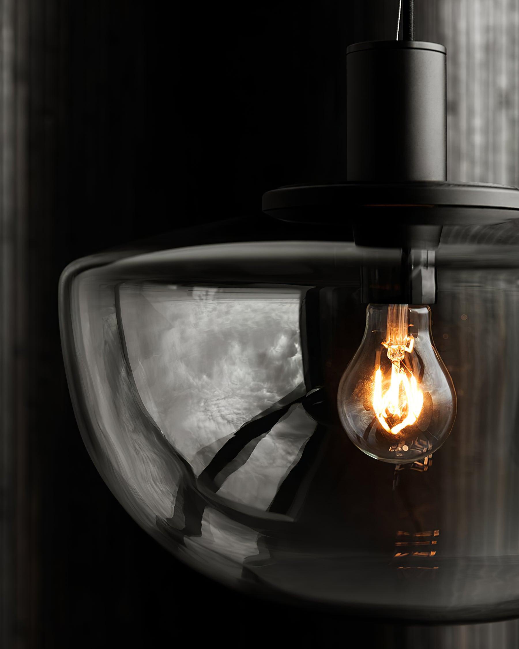 Pendant Lamp Glass Dome Mount Minimalist Relax - Letslighting