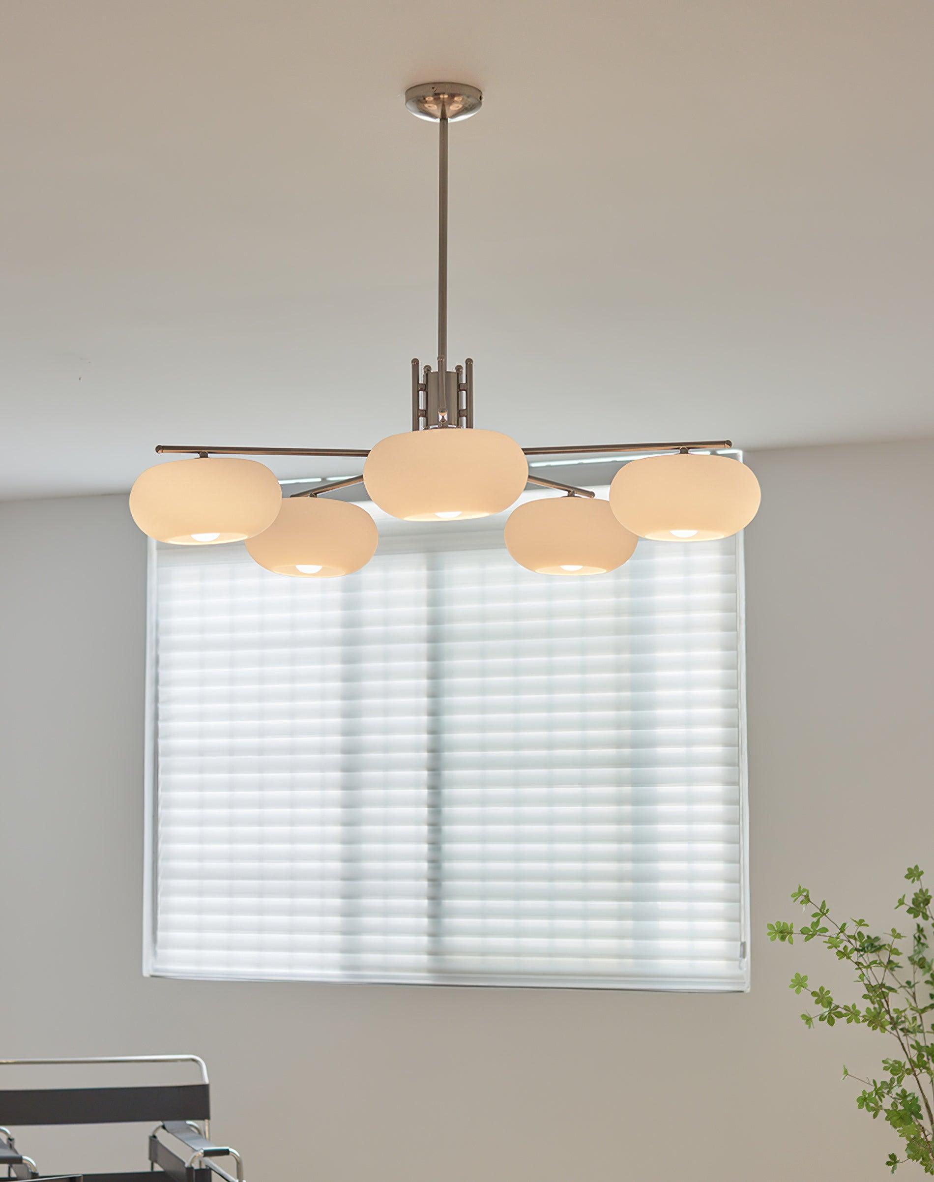 Lustra Chandelier Industrial 5-Light Modern - Letslighting