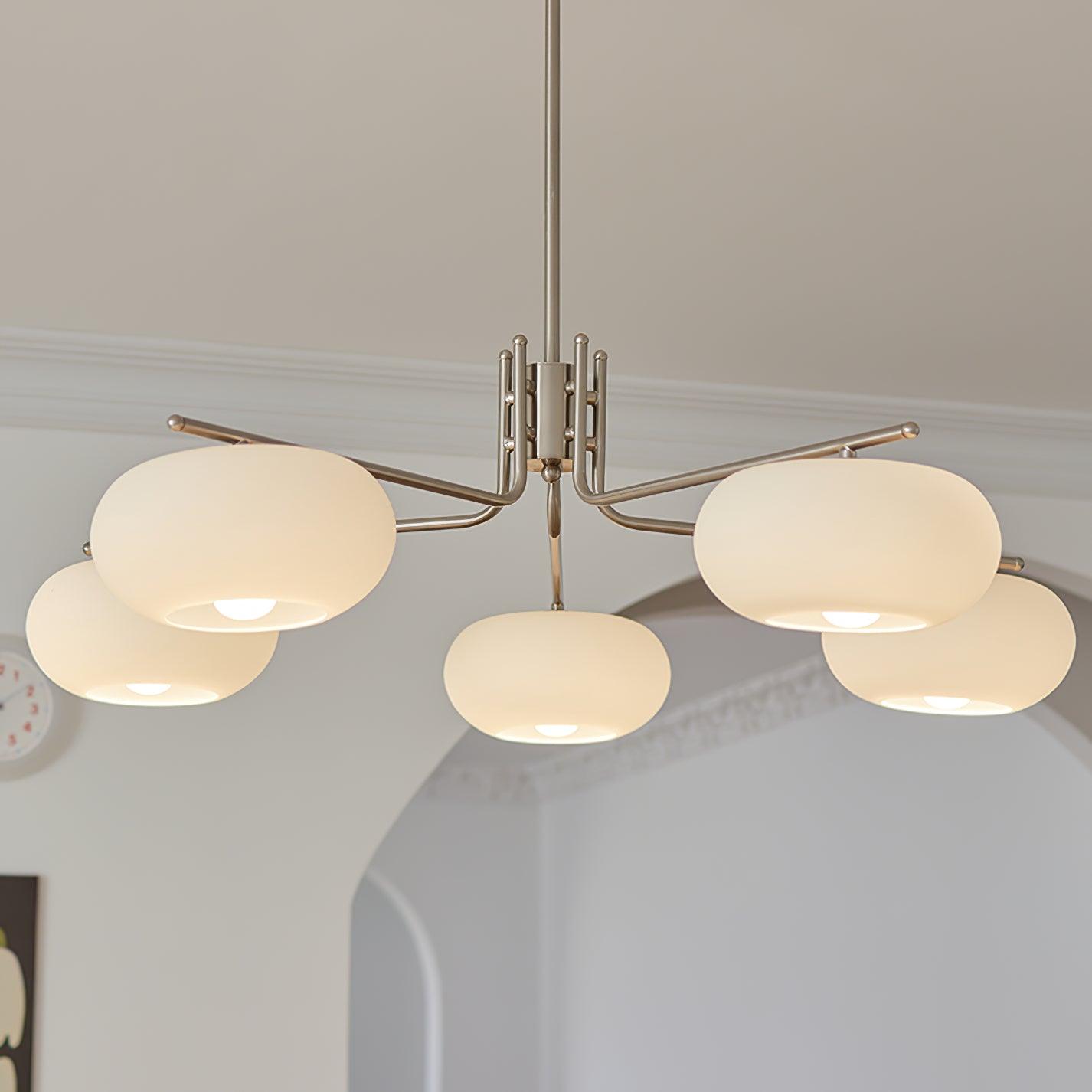 Lustra Chandelier Industrial 5-Light Modern - Letslighting