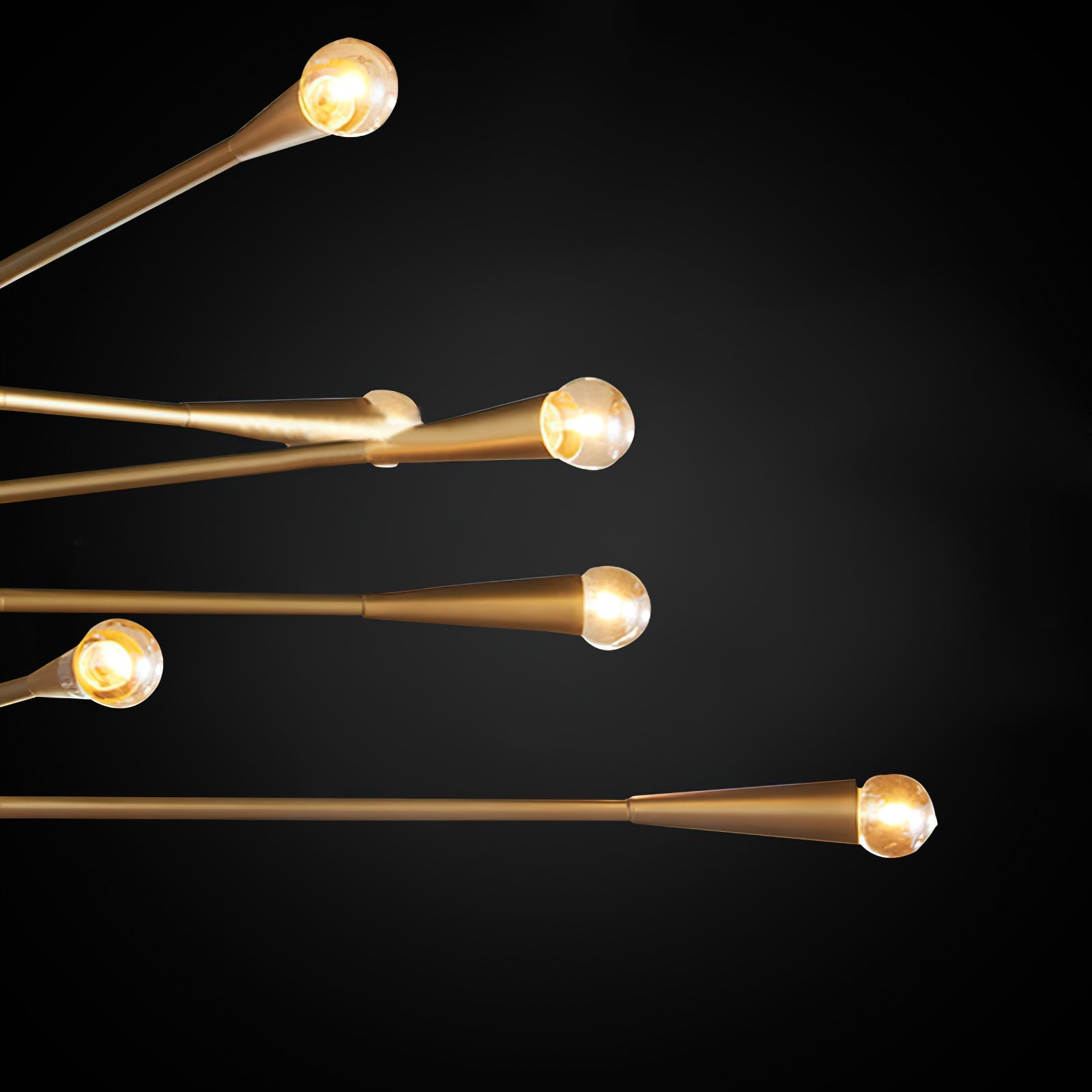 Sifuvyu Modern Minimalist Brass Chandelier - Letslighting