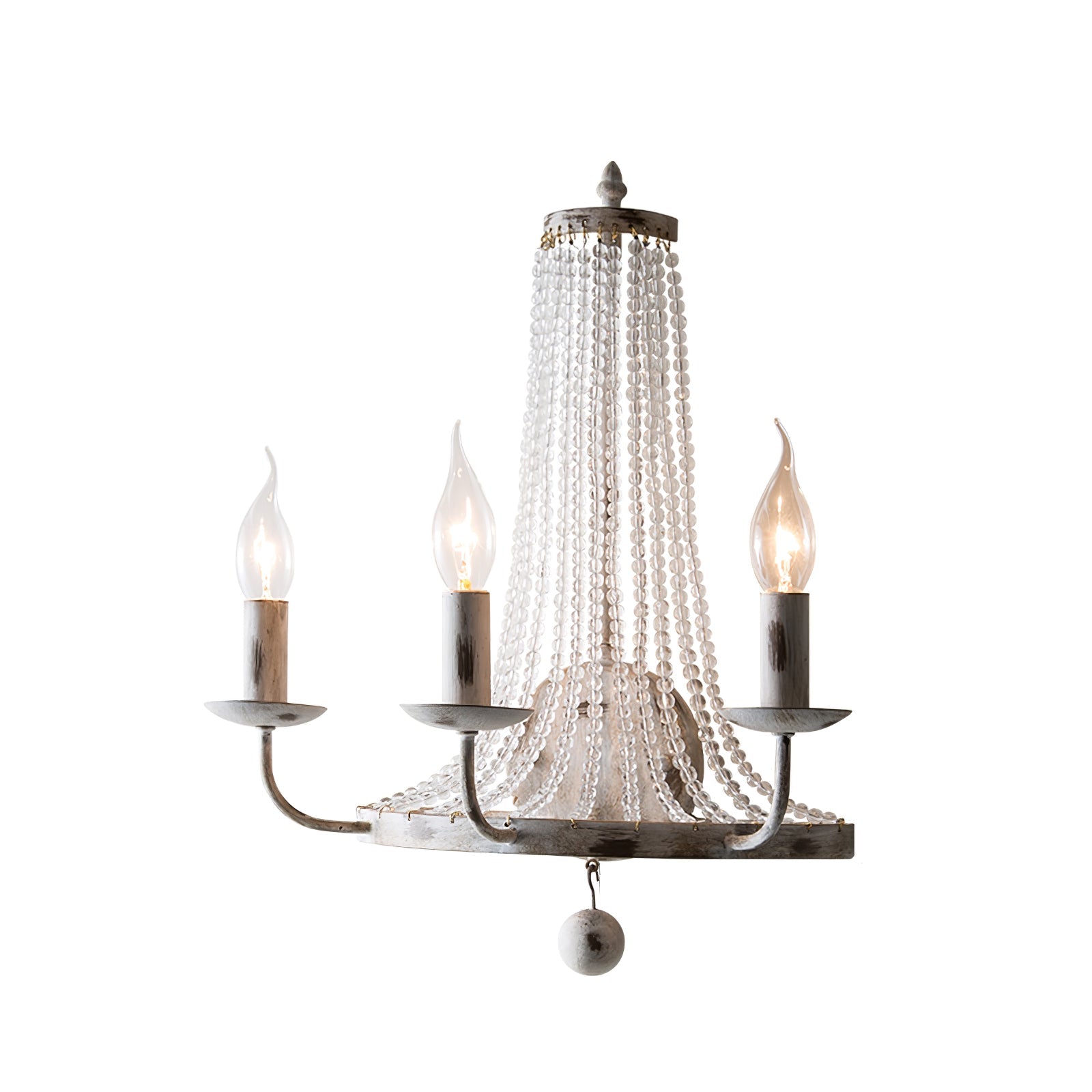 Arvela Vintage Industrial Crystal Wall Lamp - Letslighting