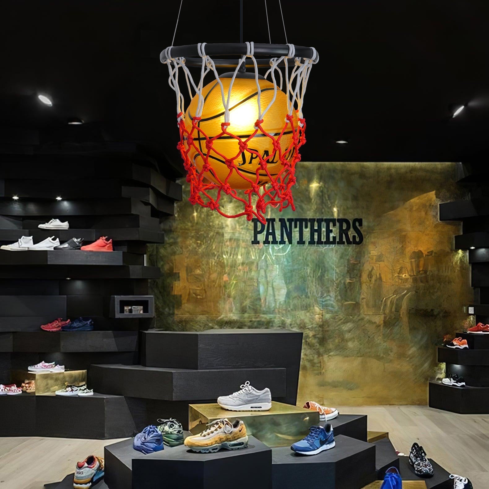 Lustra Pendant Lamp Basketball Hoop - Letslighting