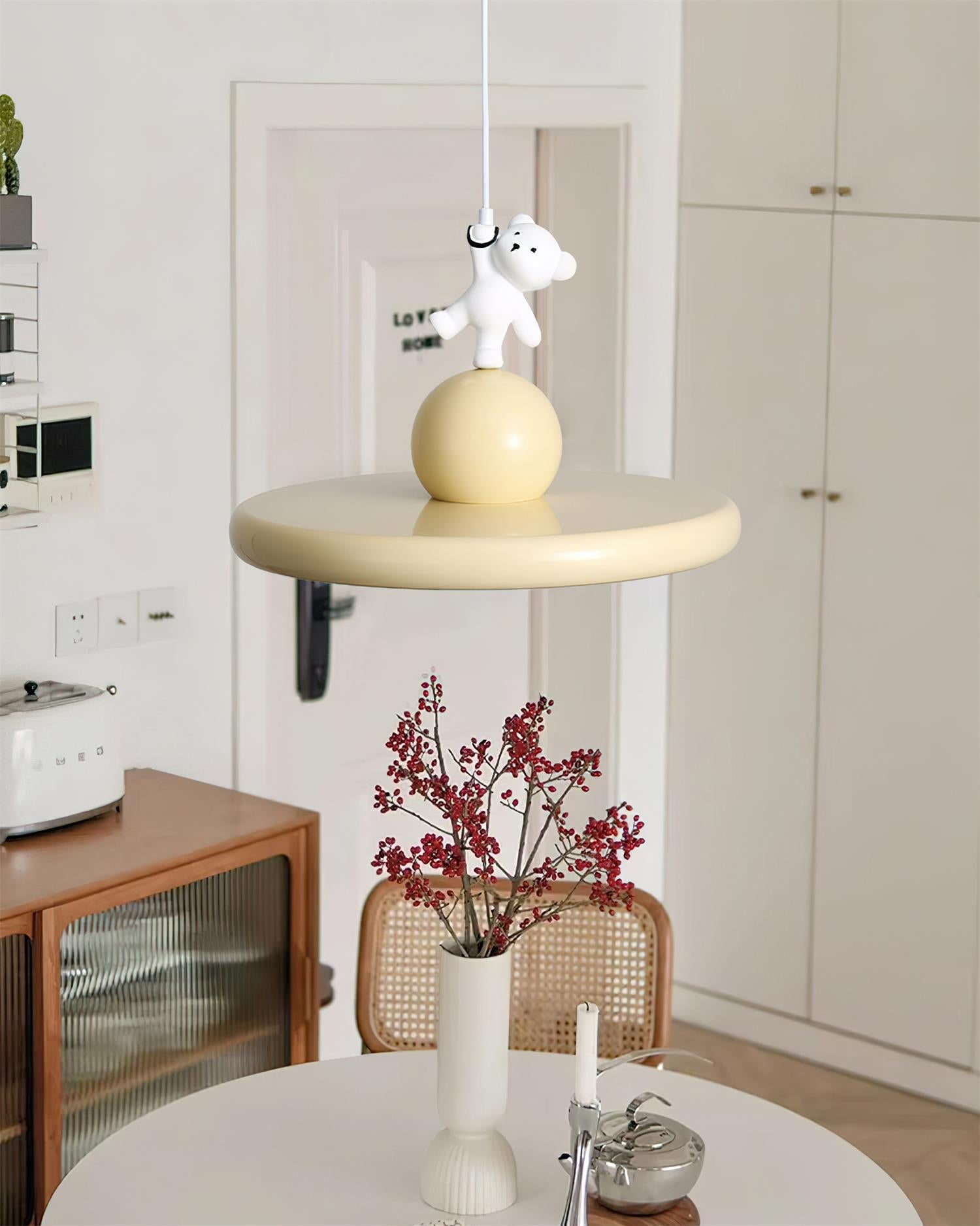 Bear Pendant Lamp Playful Cozy Whimsical - Letslighting