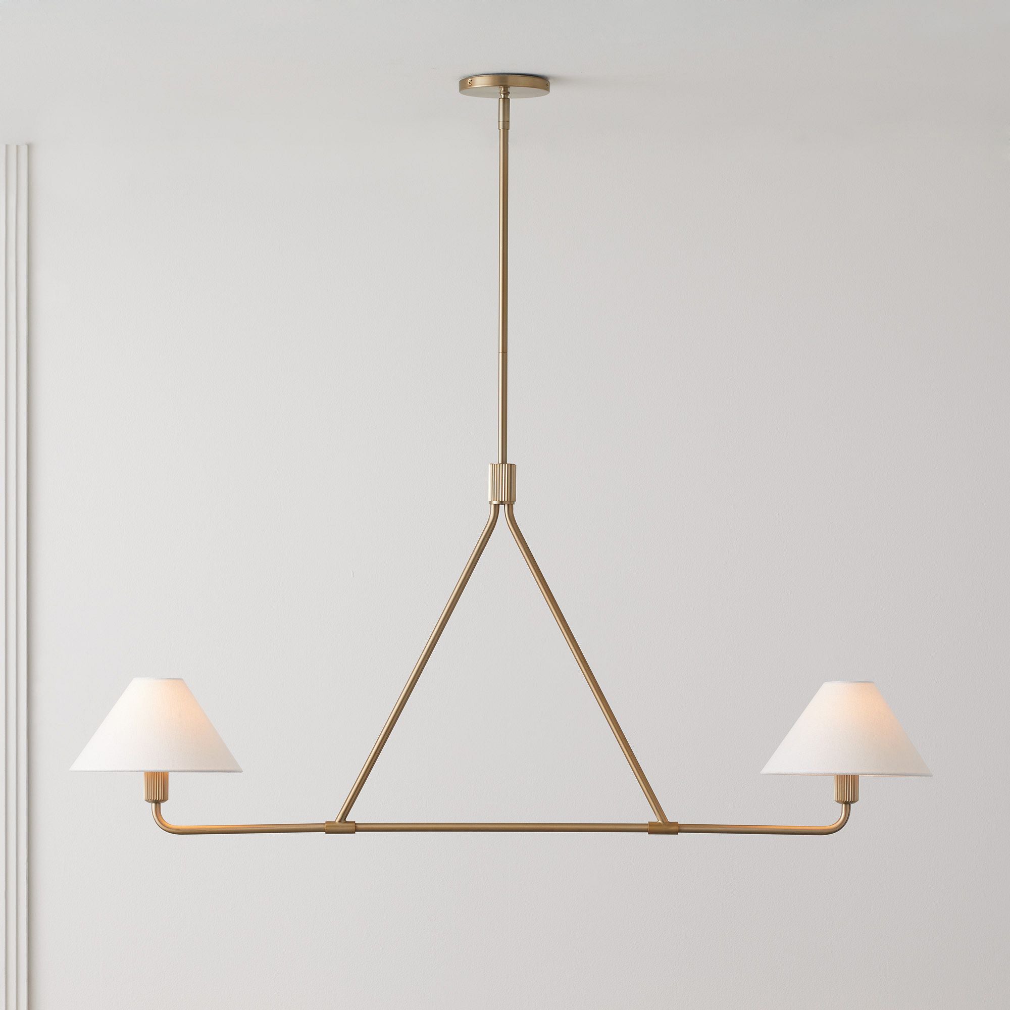 Aurora Chandelier Cone Shade Minimalist - Letslighting