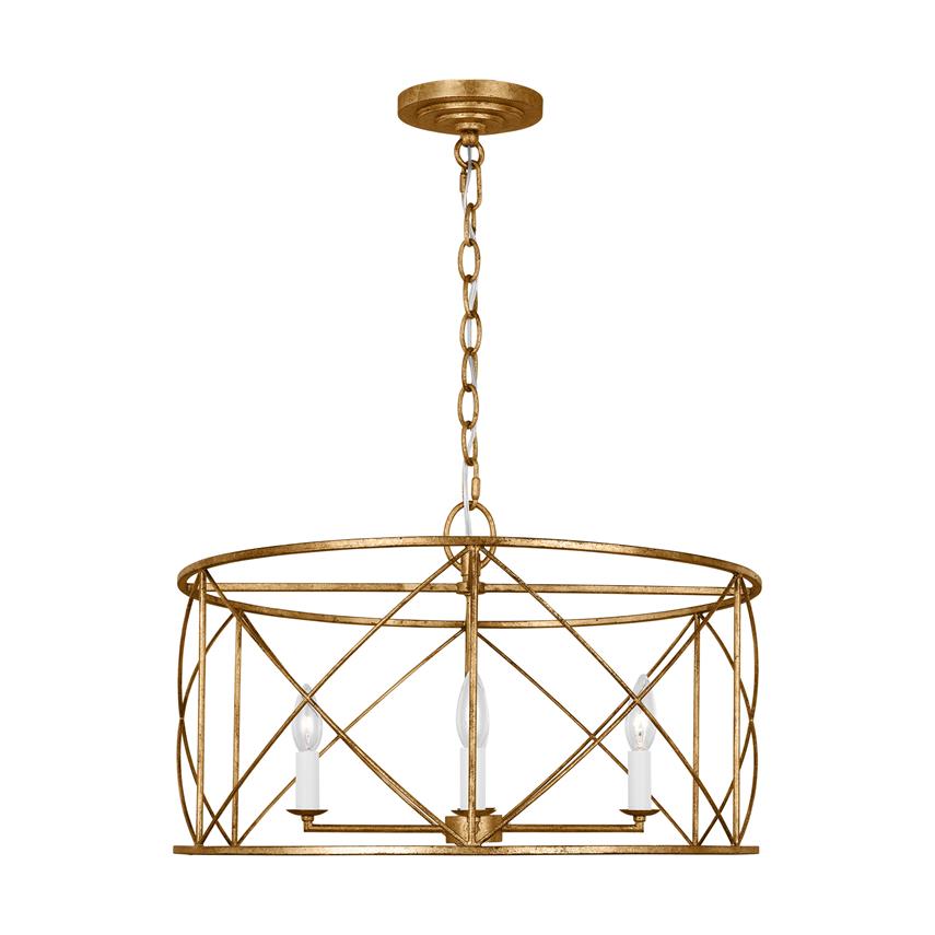 Waegnuvyu Modern Minimalist Vintage Industrial Lantern Chandelier - Letslighting