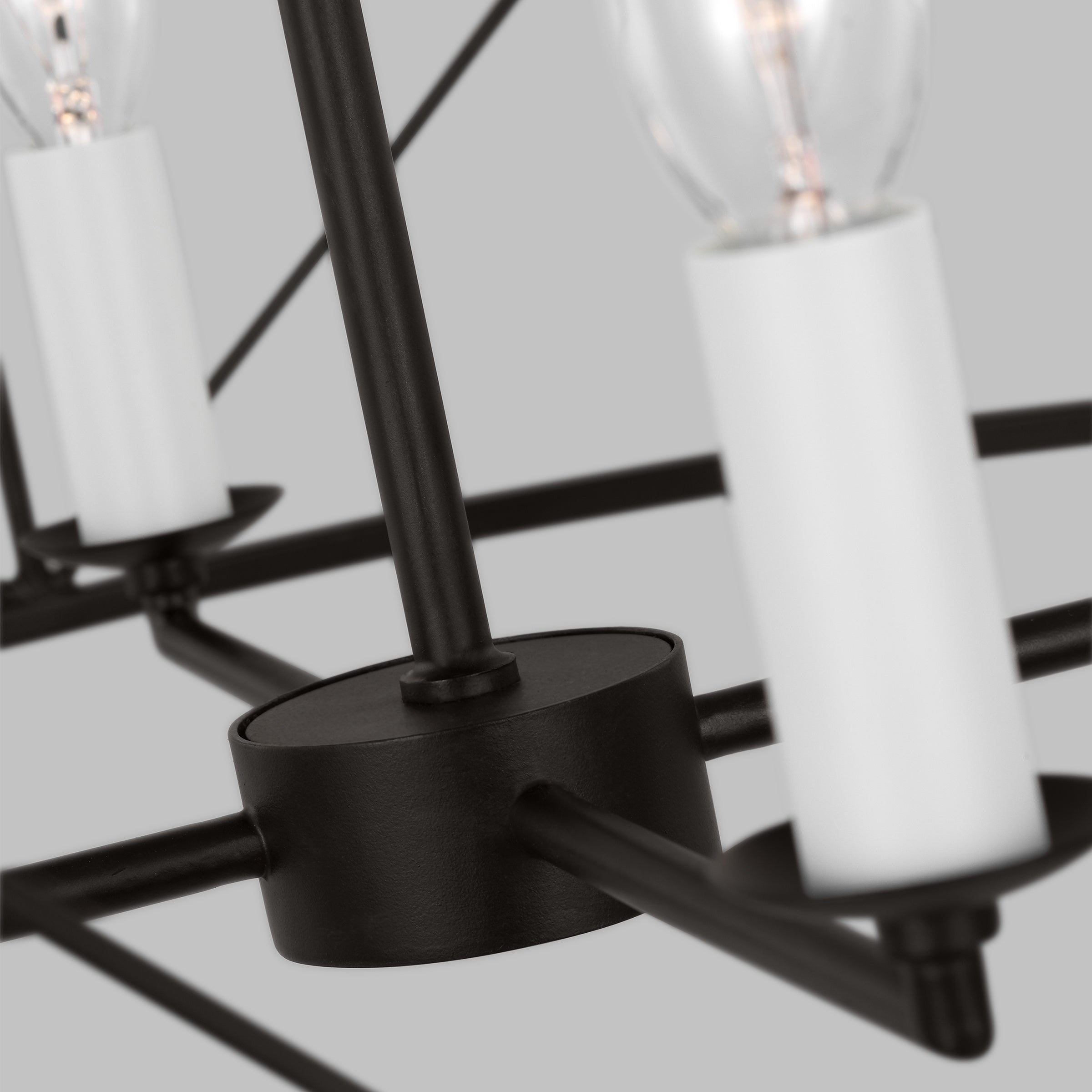 Waegnuvyu Modern Minimalist Vintage Industrial Lantern Chandelier - Letslighting
