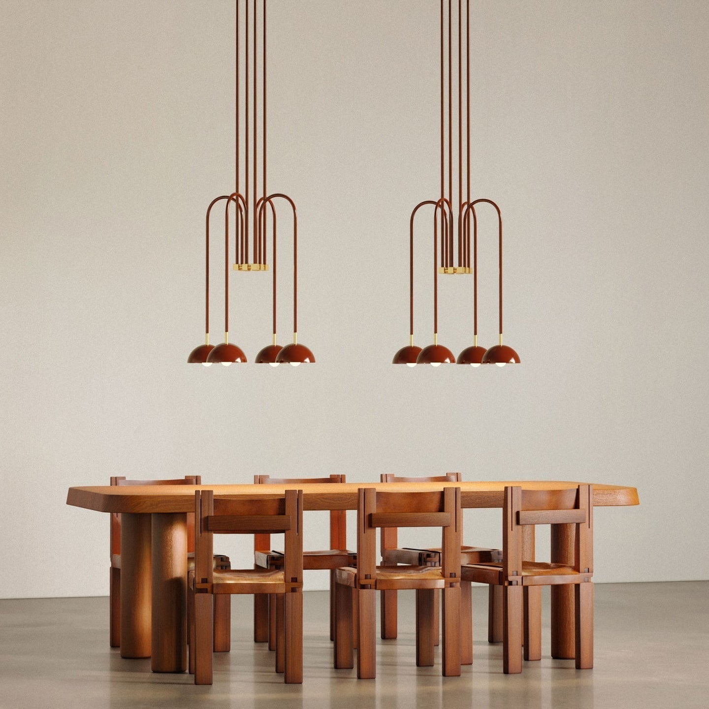 Blikuvyh Vintage Industrial Atelier Brass Chandelier - Letslighting