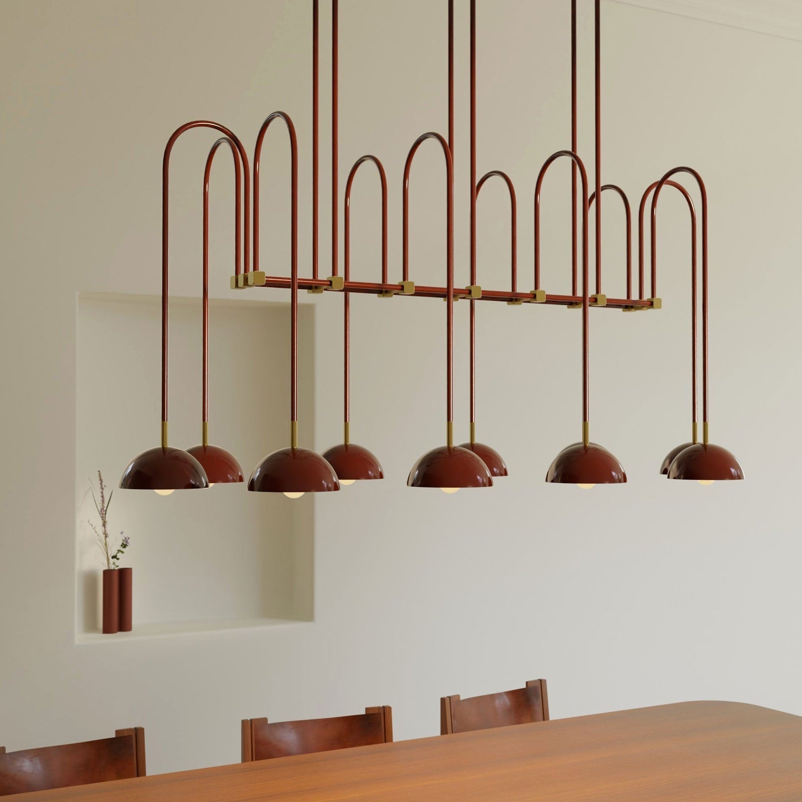 Blikuvyh Vintage Industrial Atelier Brass Chandelier - Letslighting