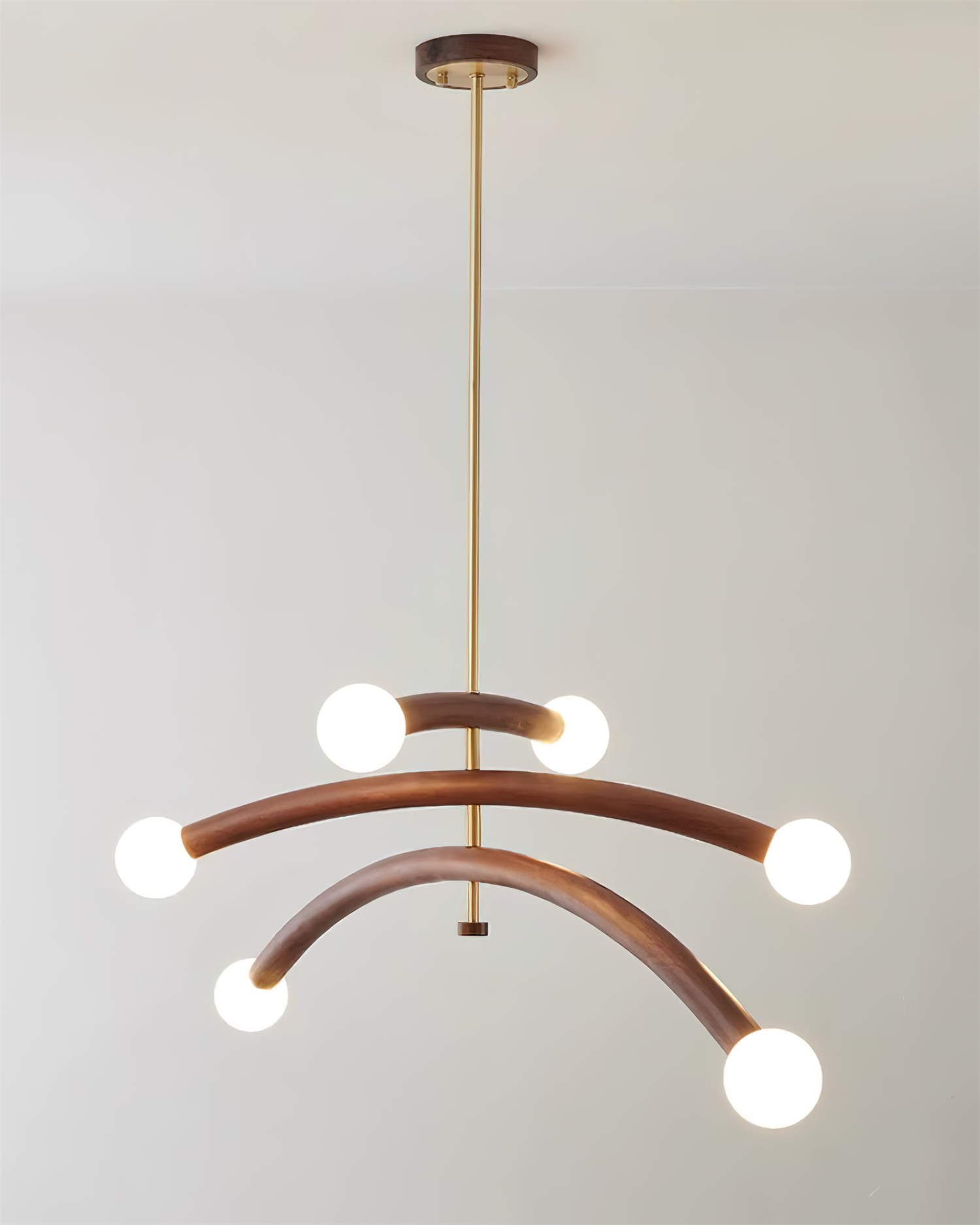 Aurevia Arc Globe Chandelier - Letslighting