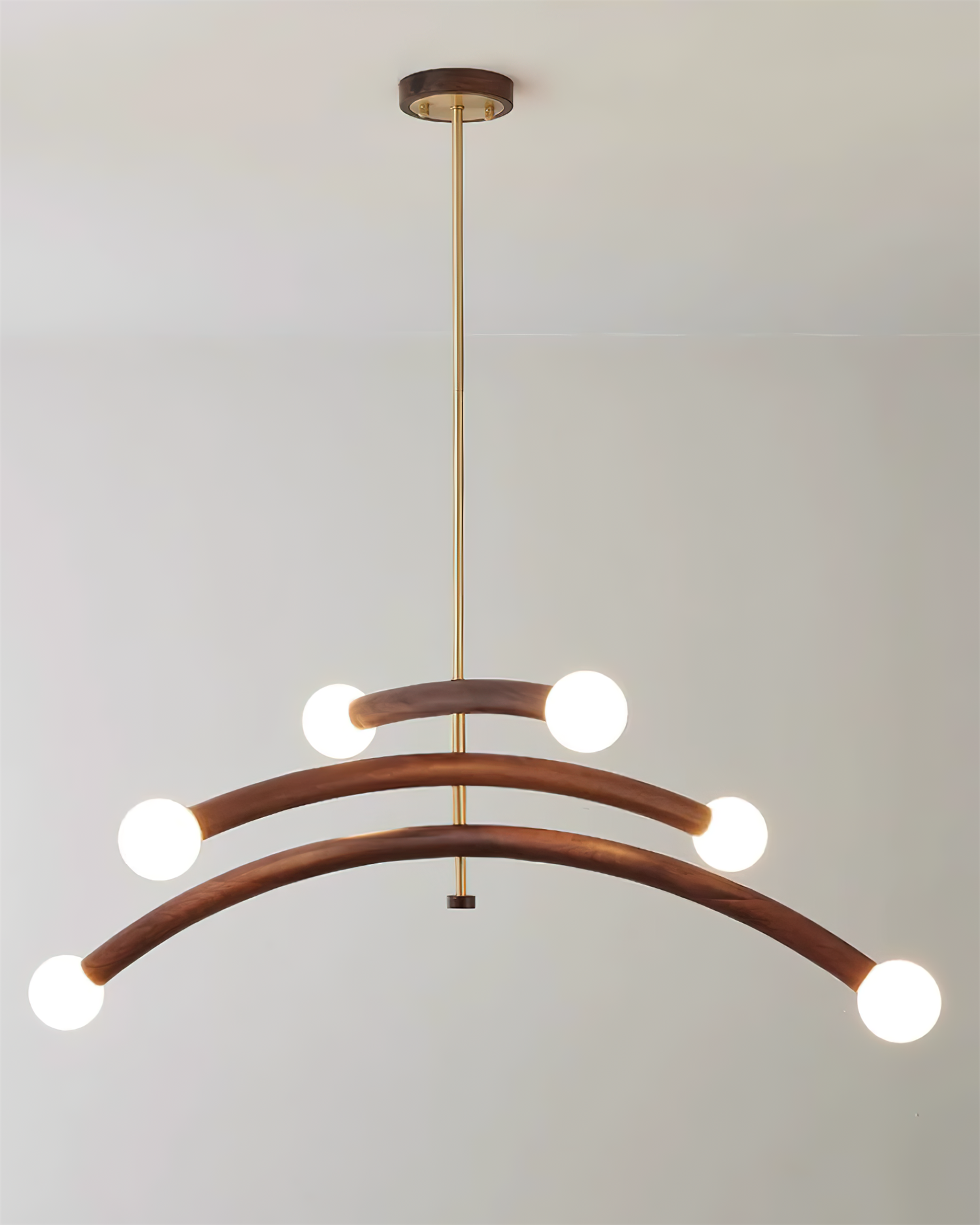 Aurevia Arc Globe Chandelier - Letslighting