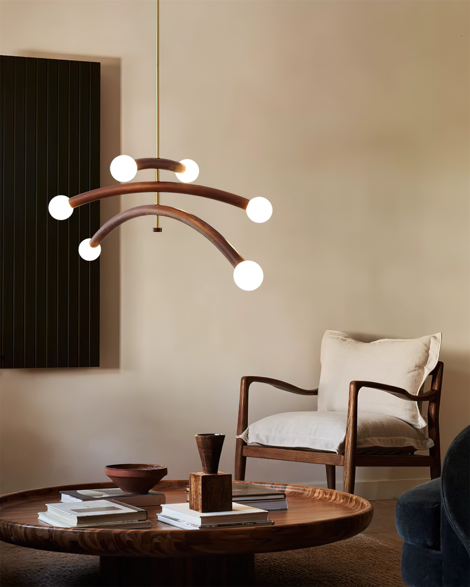 Aurevia Arc Globe Chandelier - Letslighting