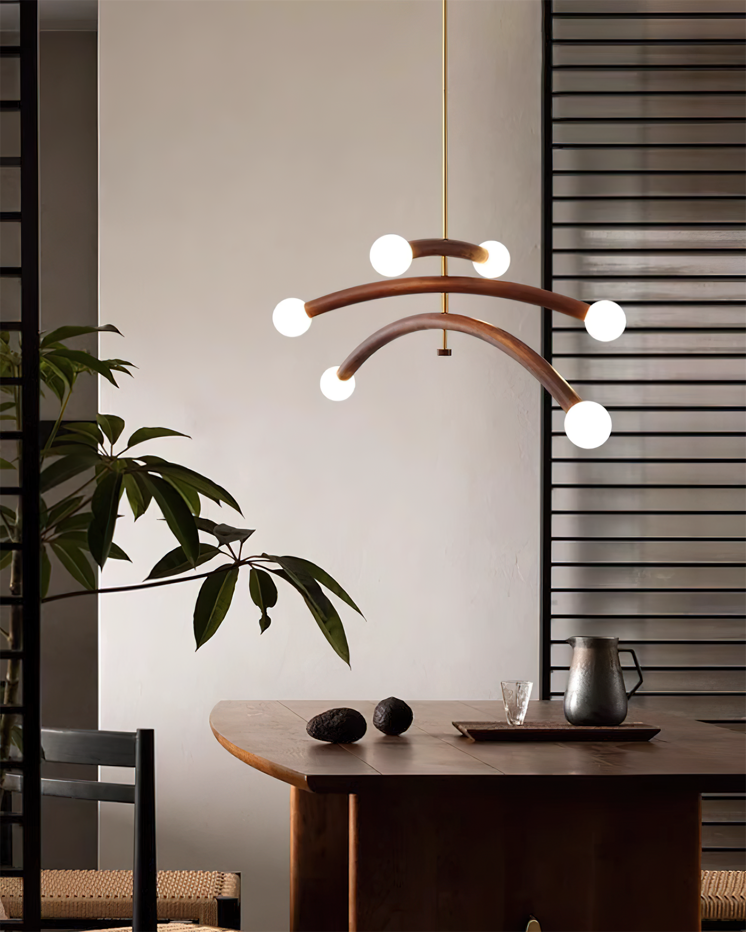 Aurevia Arc Globe Chandelier - Letslighting