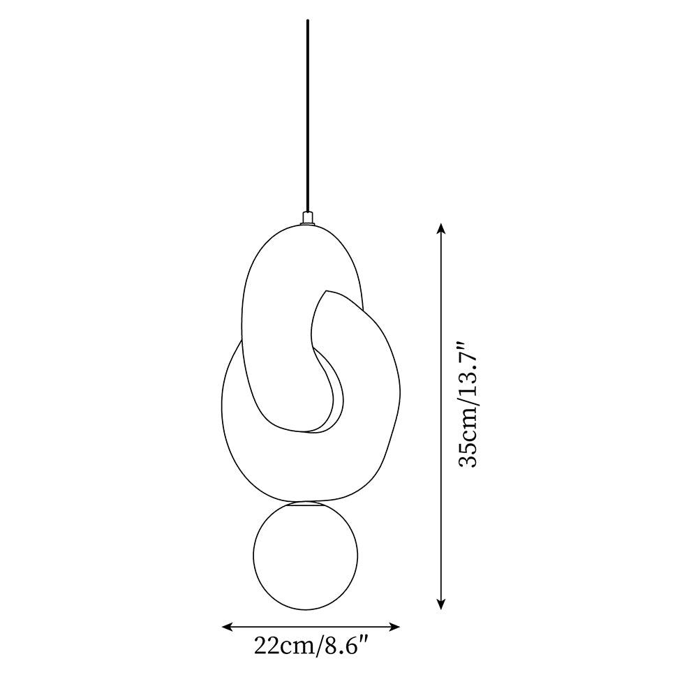 Beild Pendant Lamp Layered - Letslighting