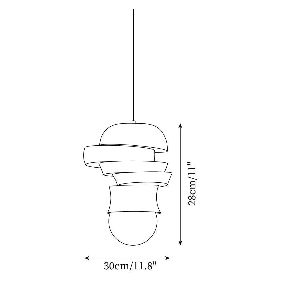 Beild Pendant Lamp Layered - Letslighting