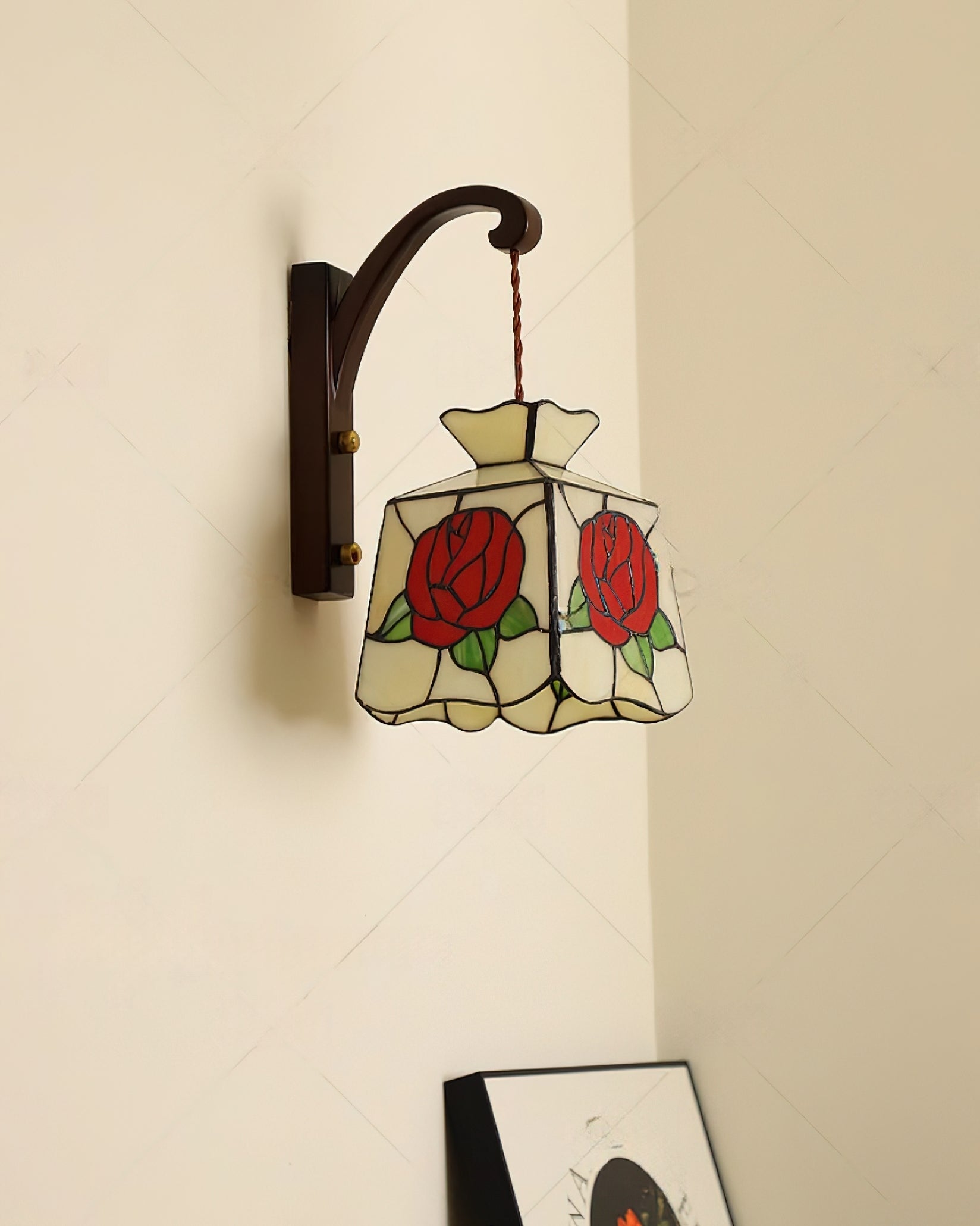 Roselit Wall Lamp Rose Motif - Letslighting
