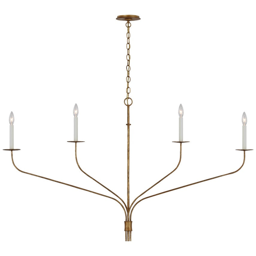 Caeluvyh Vintage Industrial Black Chandelier - Letslighting
