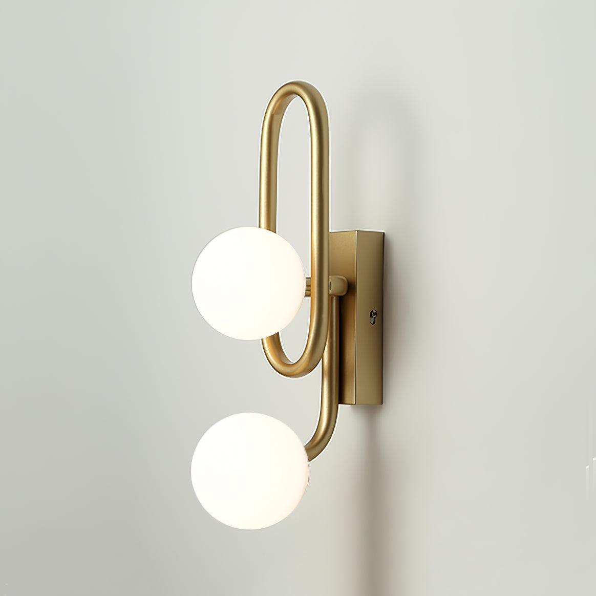 Alphaia Modern Minimalist Glass Wall Lamp - Letslighting